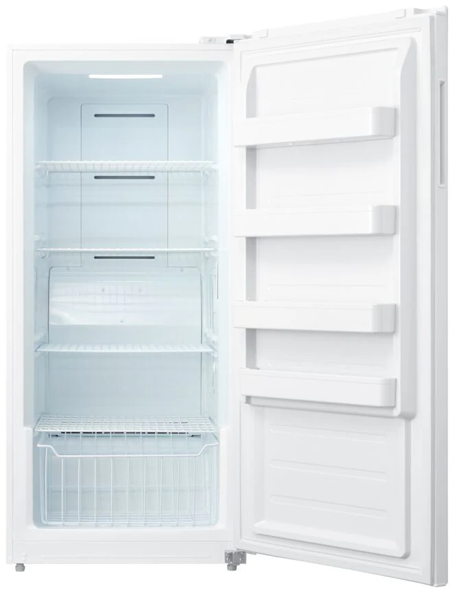 L2 White Upright Freezer (13.8 cu. ft.) - LRU14F3AWWC - Image 4