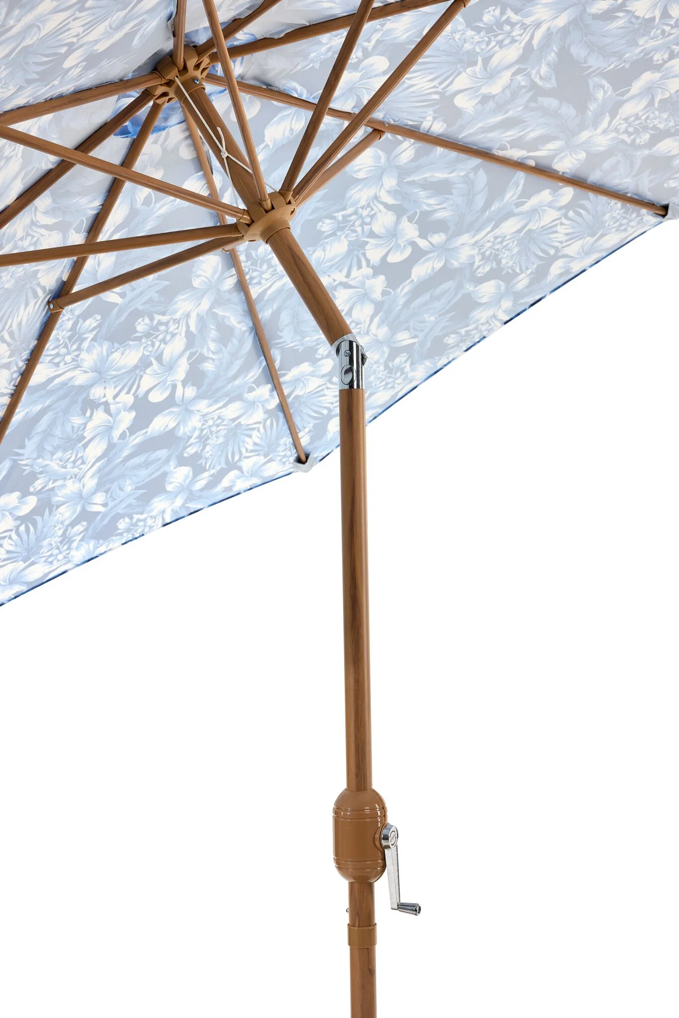 Lagos 9' Outdoor Umbrella - Blue - Image 3