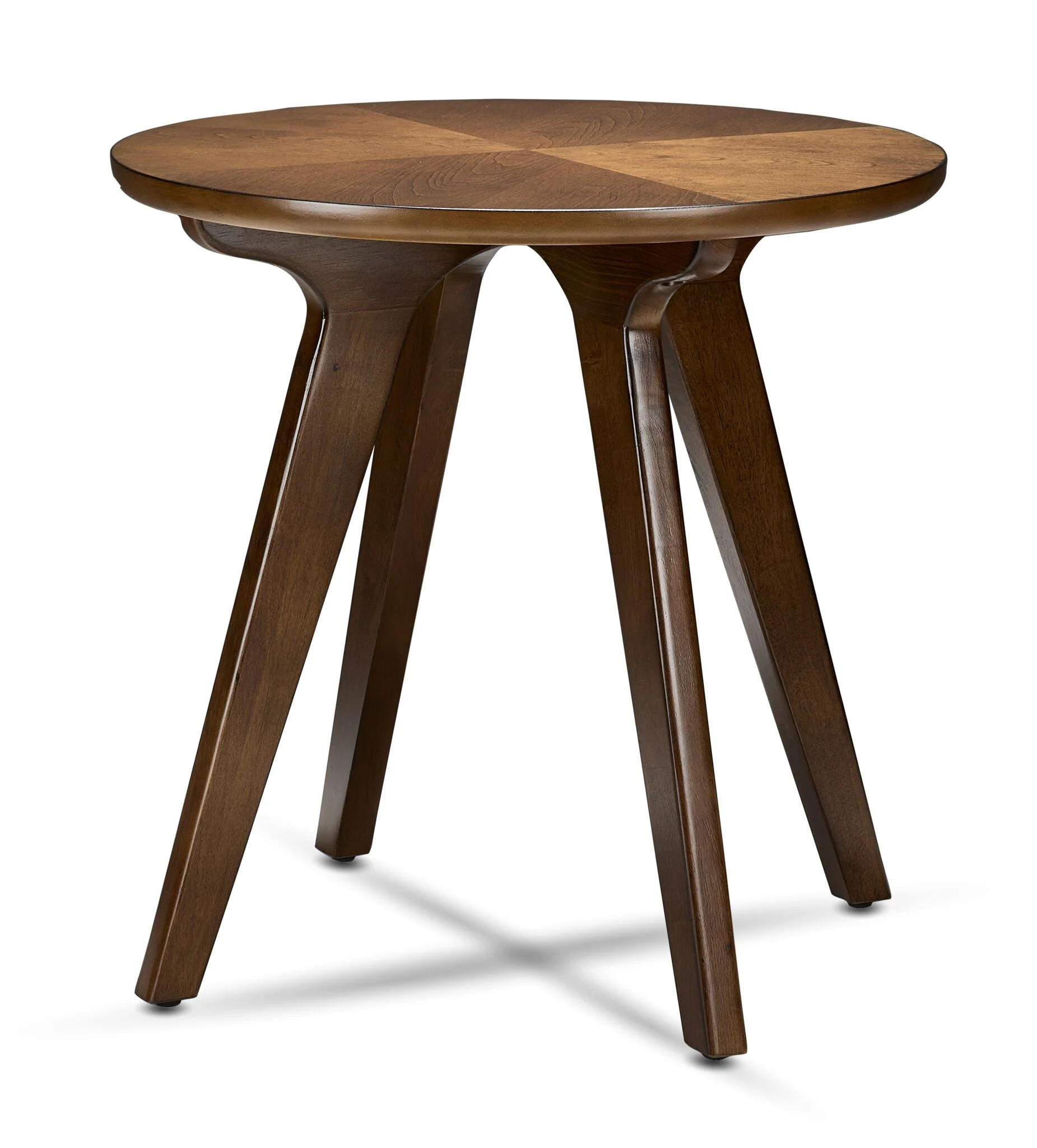 Lapland 48" Coffee Table with 2 End Tables - Walnut - Image 4