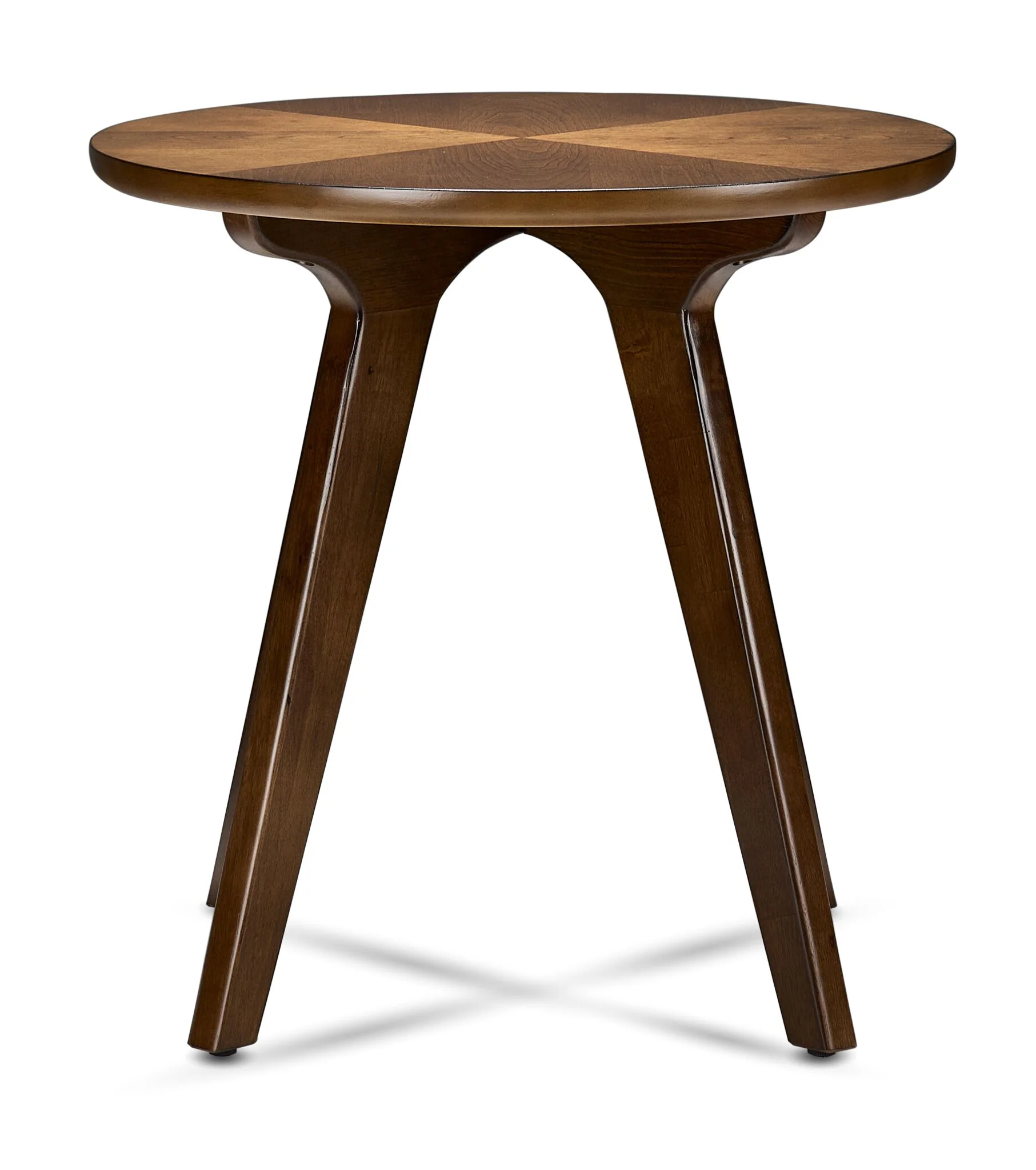 Lapland 48" Coffee Table with 2 End Tables - Walnut - Image 5