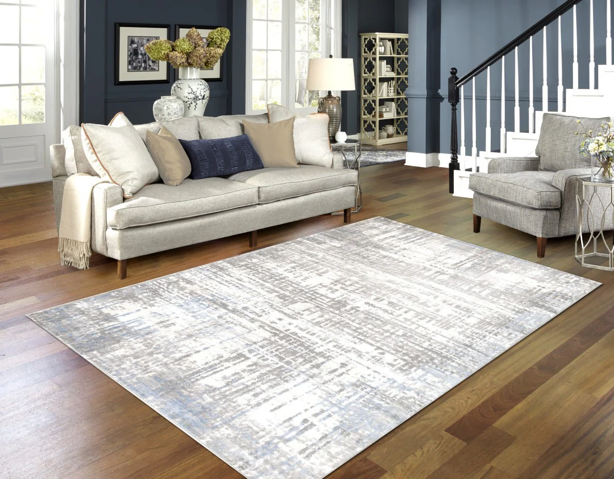 Laurel 7' X 9' Area Rug - Grey - Image 2