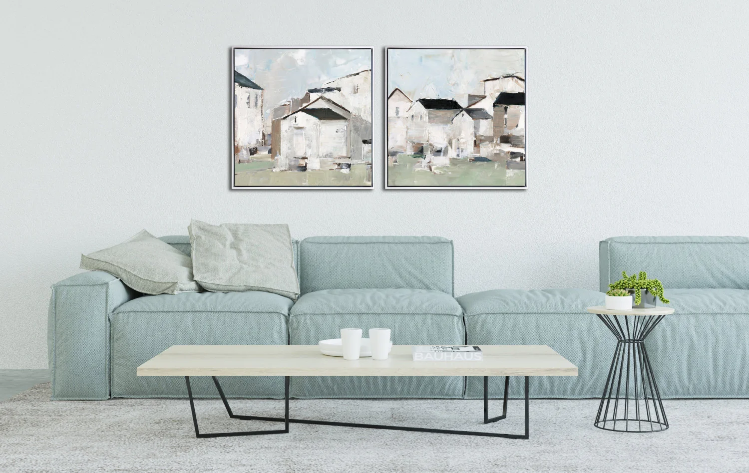 Layers of Home II Wall Art - Neutral - 24 X 24 - Image 2