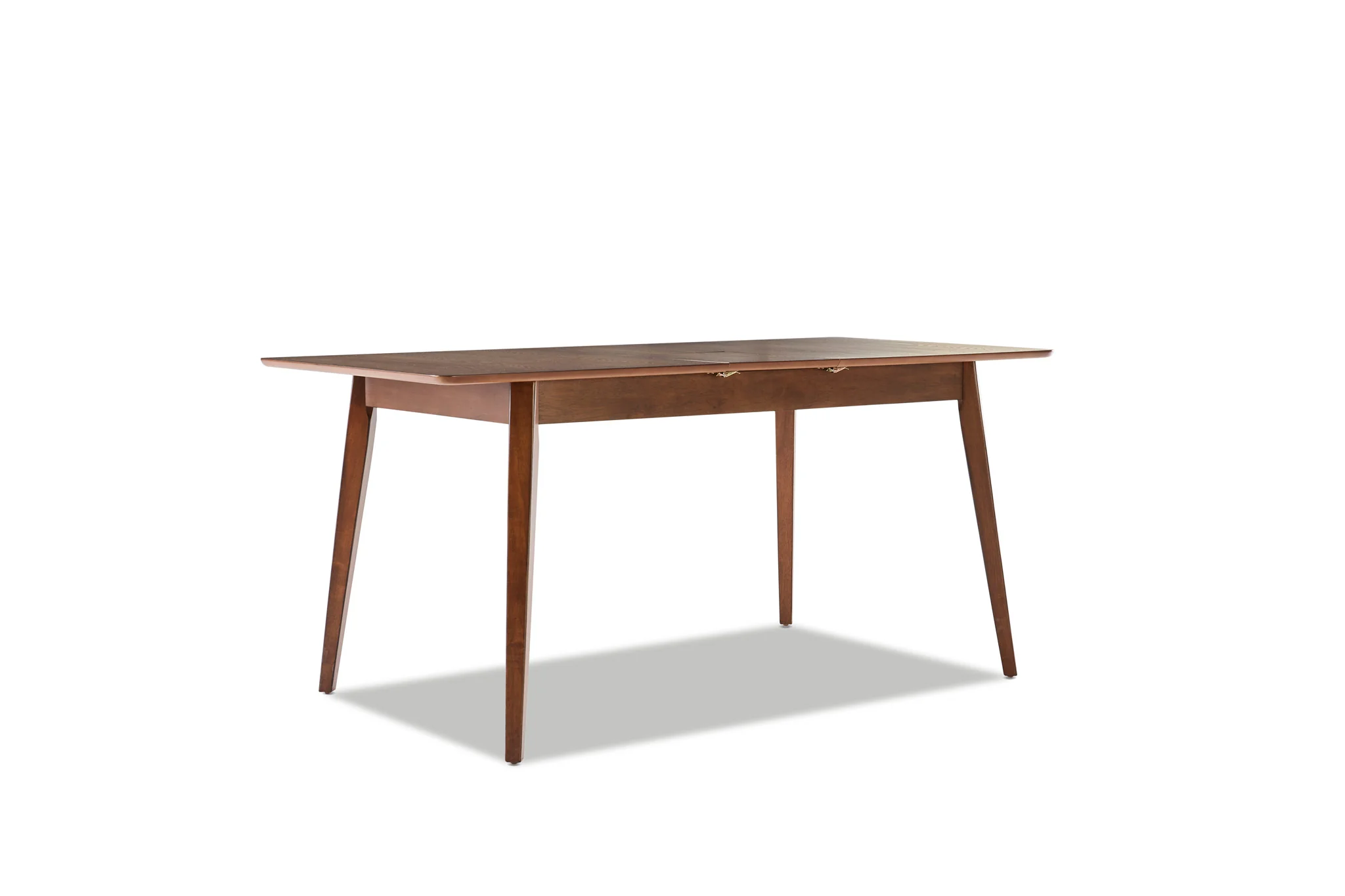 Lenard 5-Piece Extendable Dining Set - Walnut - Image 3