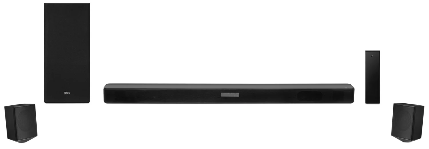 LG 2.1-Ch. 360W High-Resolution Sound Bar with Wireless Subwoofer - SK5Y - Image 12