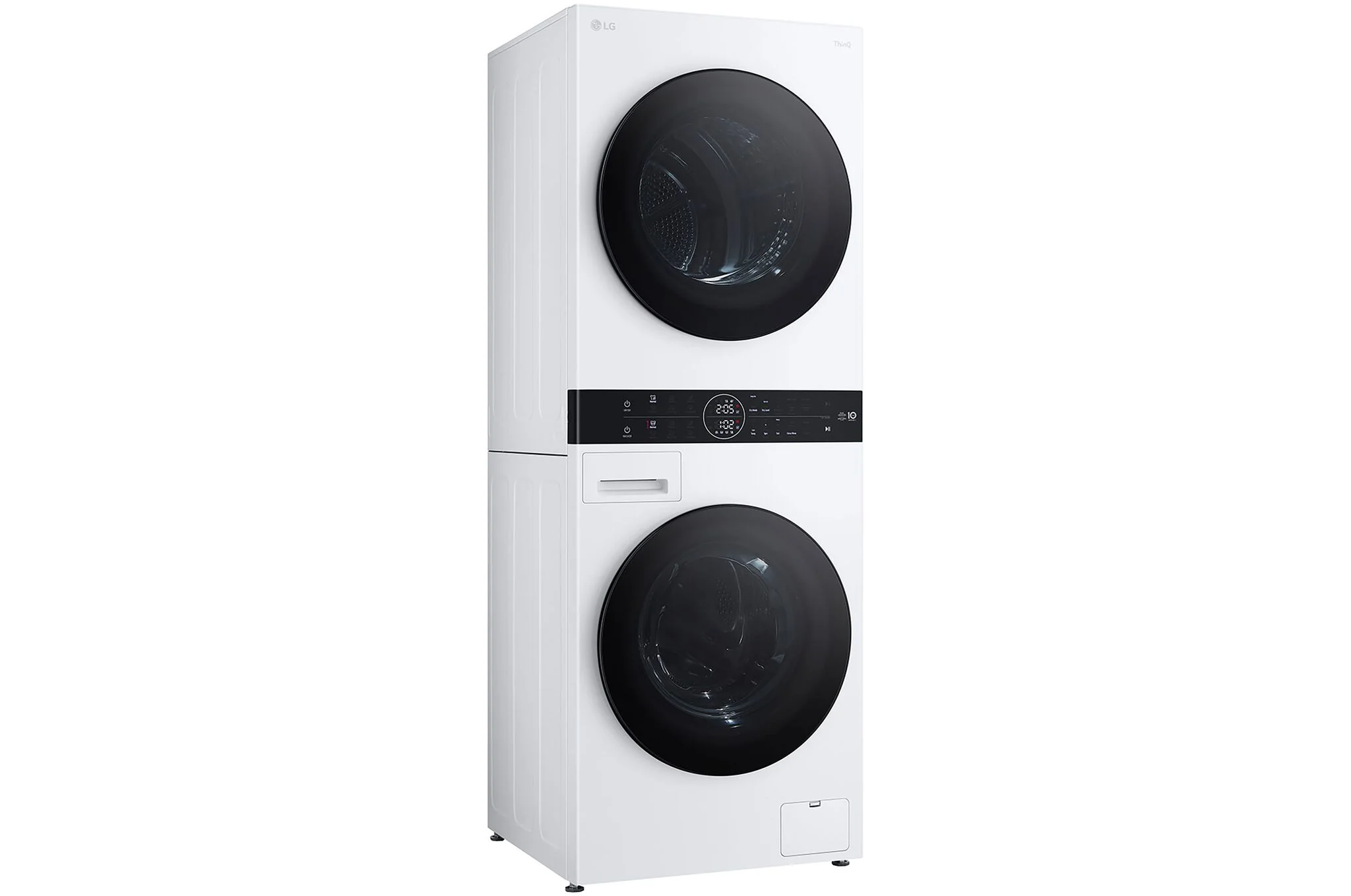LG 24" White Single Unit WashTower™ Front Load Washer (3.1 Cu.ft) and Electric Ventless Heat Pump Dryer (4.2 Cu.ft) - WKHC152HWA - Image 6