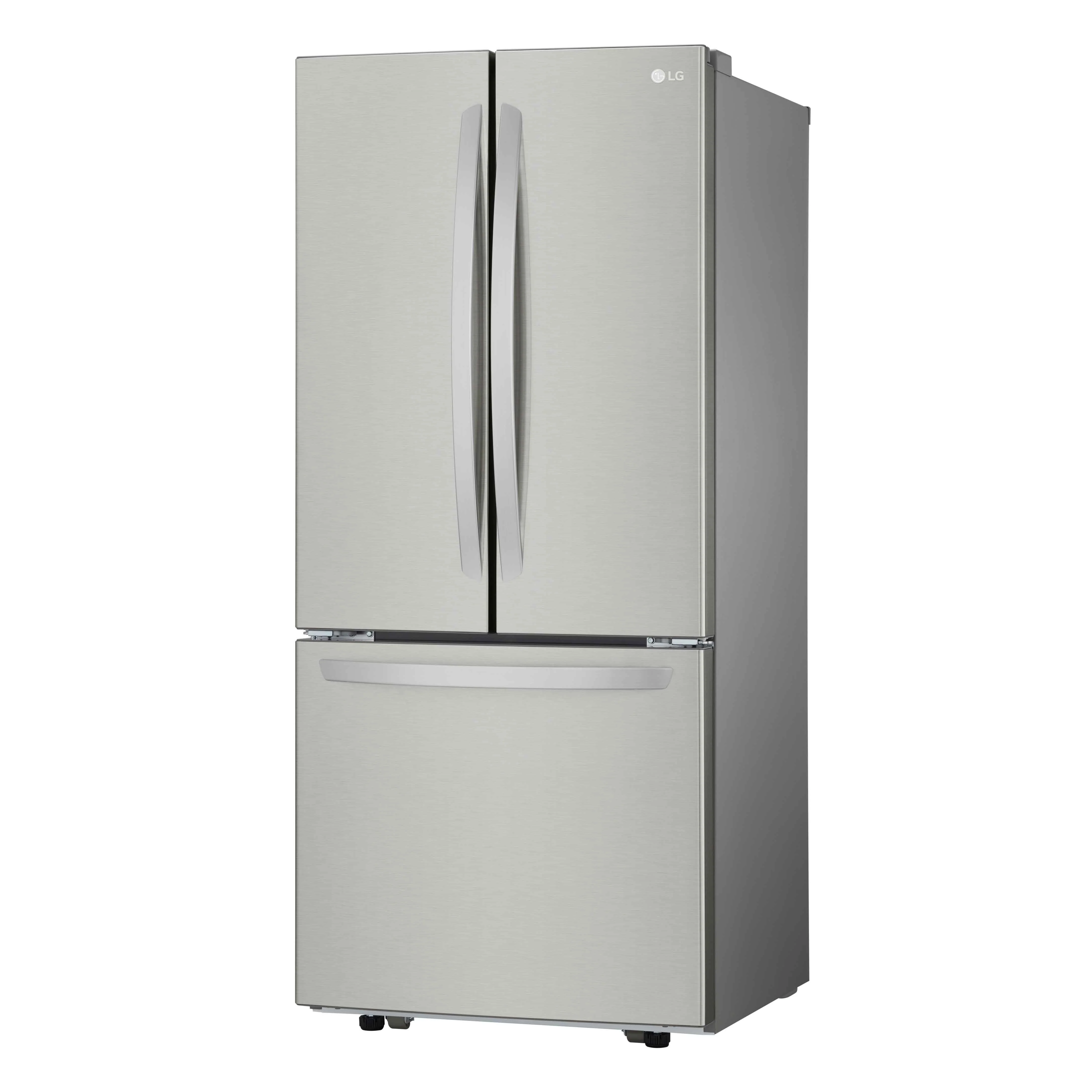 LG 30" 22 Cu. Ft. Smudge Resistant Stainless Steel French Door Refrigerator - LRFNS2200S - Image 3