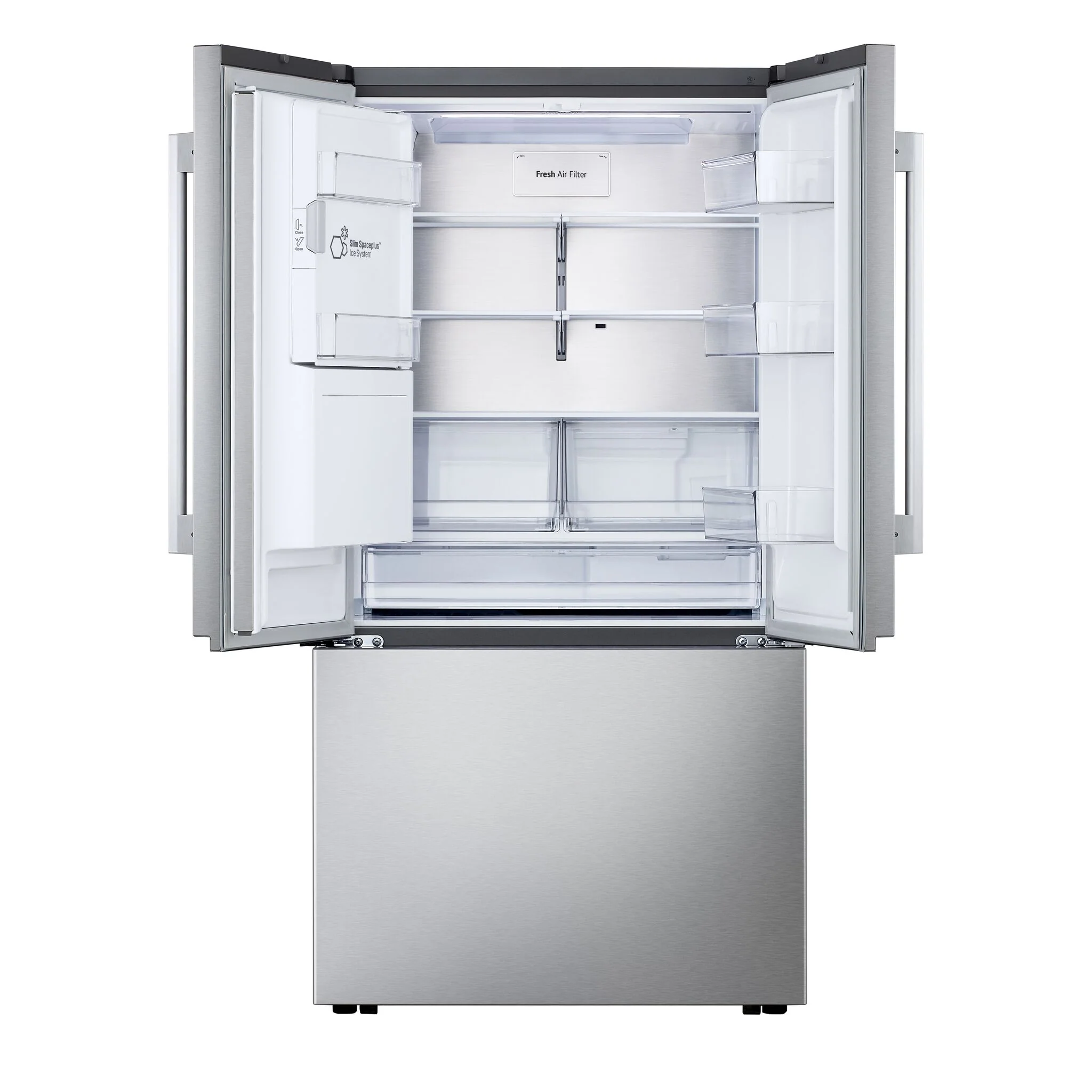 LG 36" 23.7 Cu. Ft. Smudge-Resistant Stainless Steel Counter-Depth MAX Smart Refrigerator with Zero Clearance Hinge System - LF24Z6330S - Image 6