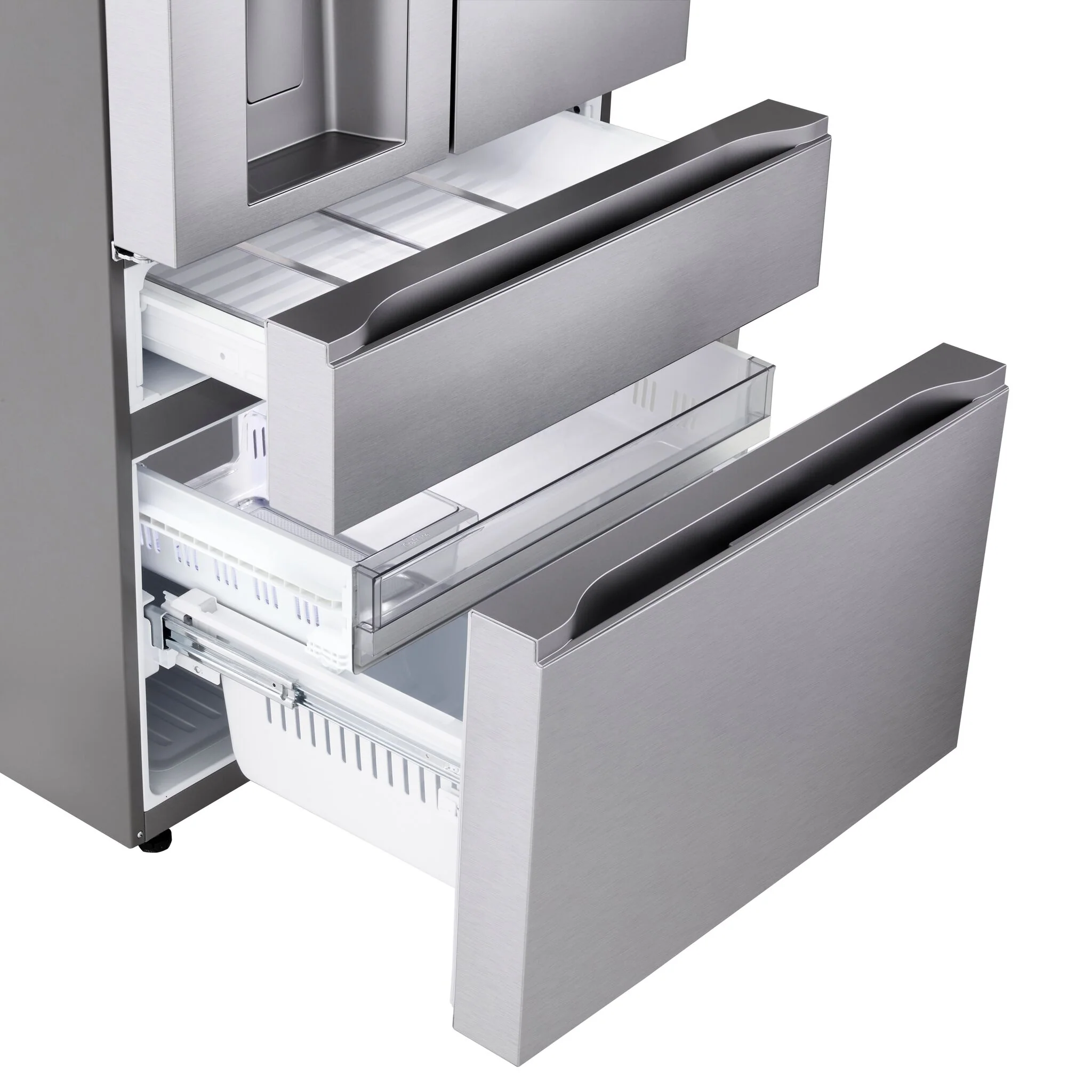 LG 36" 28.6 Cu. Ft. Smudge-Resistant Stainless Steel French Door Refrigerator with Craft Ice and Full-Convert Drawer - LF29S9730S - Image 7