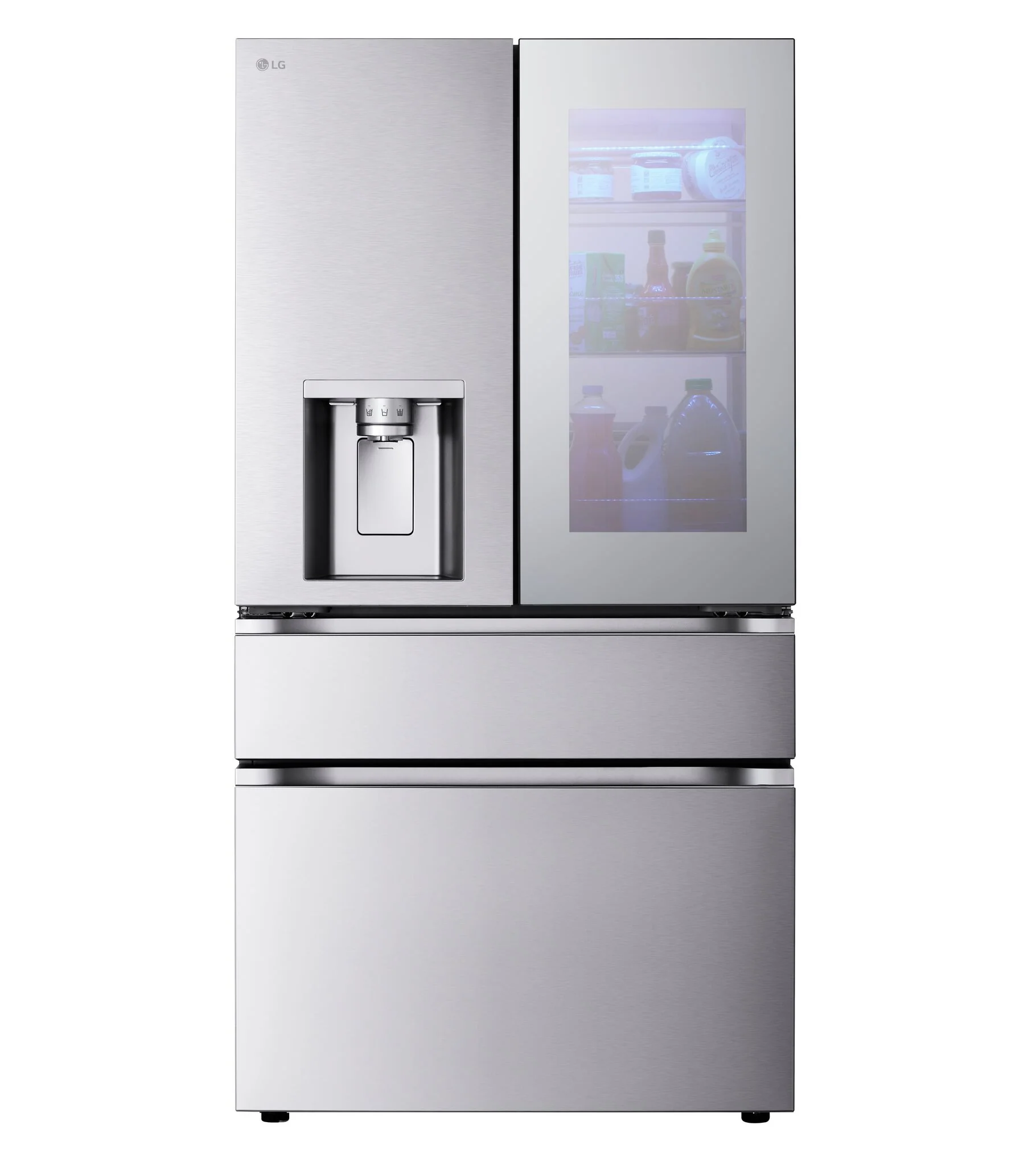 LG 36" 28.6 Cu. Ft. Smudge-Resistant Stainless Steel French Door Refrigerator with InstaView, MyColour Window, and Craft Ice - LF29S9775S - Image 16