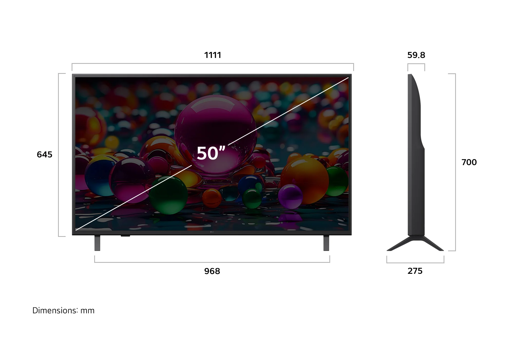 LG 50" 4K Smart UHD TV - 50UA7900YUA.ACC - Image 5