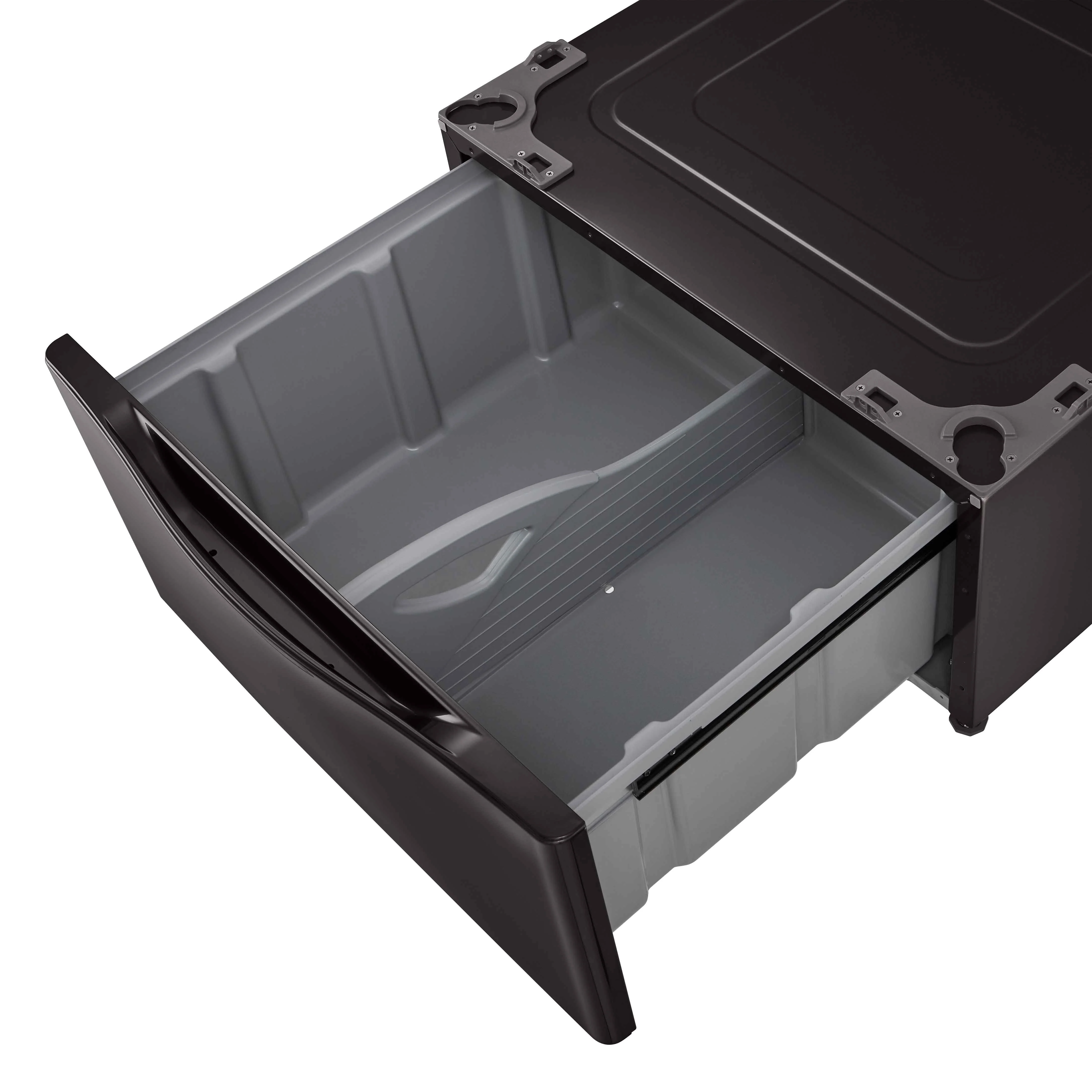 LG Appliances Black Steel 14" Laundry Pedestal - WDP4B - Image 3