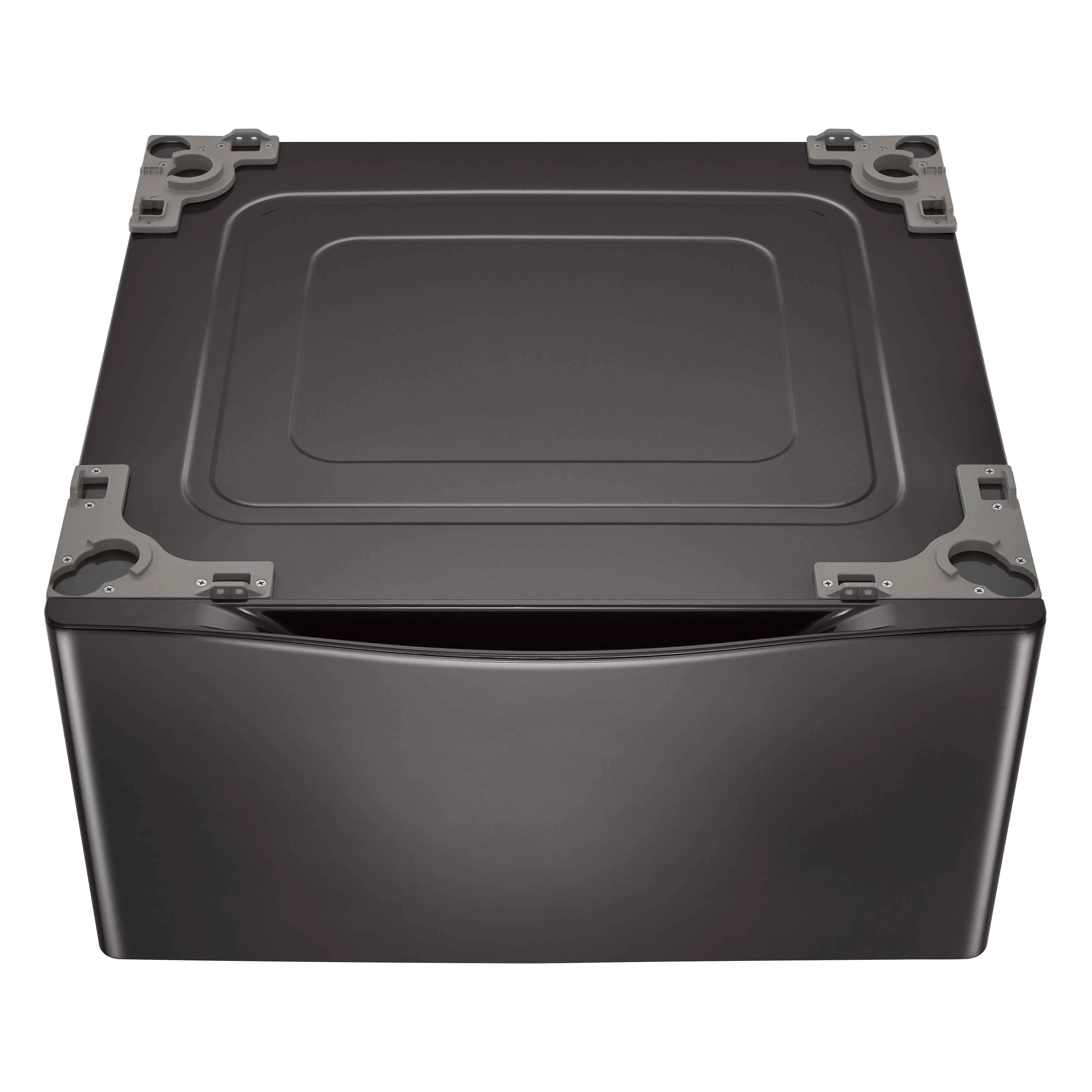 LG Appliances Black Steel 14" Laundry Pedestal - WDP4B - Image 4