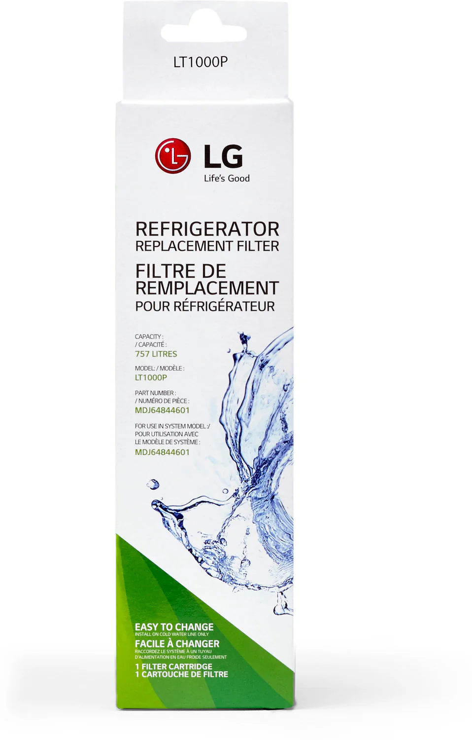 LG Appliances Water Filter - LT1000P - Image 3