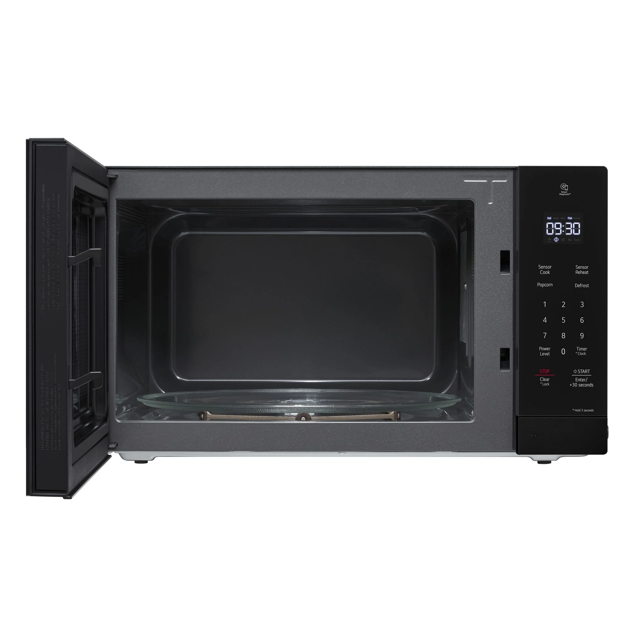LG Black NeoChef Countertop Microwave With Smart Inverter (1.5 Cu. Ft.) - MSER1590B - Image 2