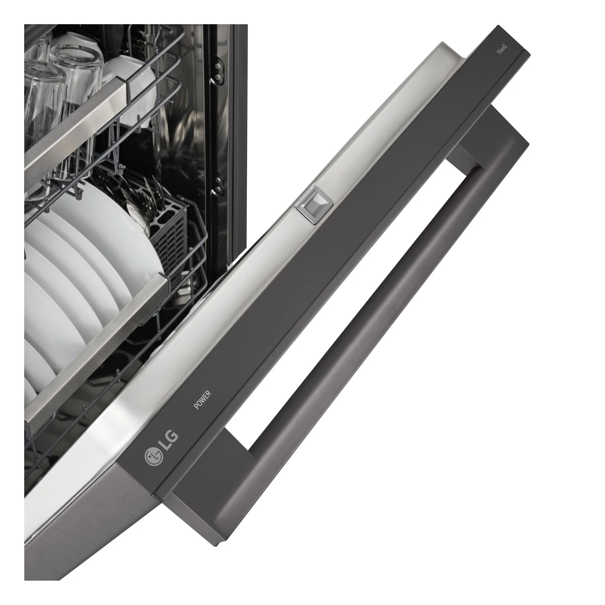 LG Black Stainless Steel 24" Top Control Dishwasher with TrueSteam® - LDNTH753D - Image 10