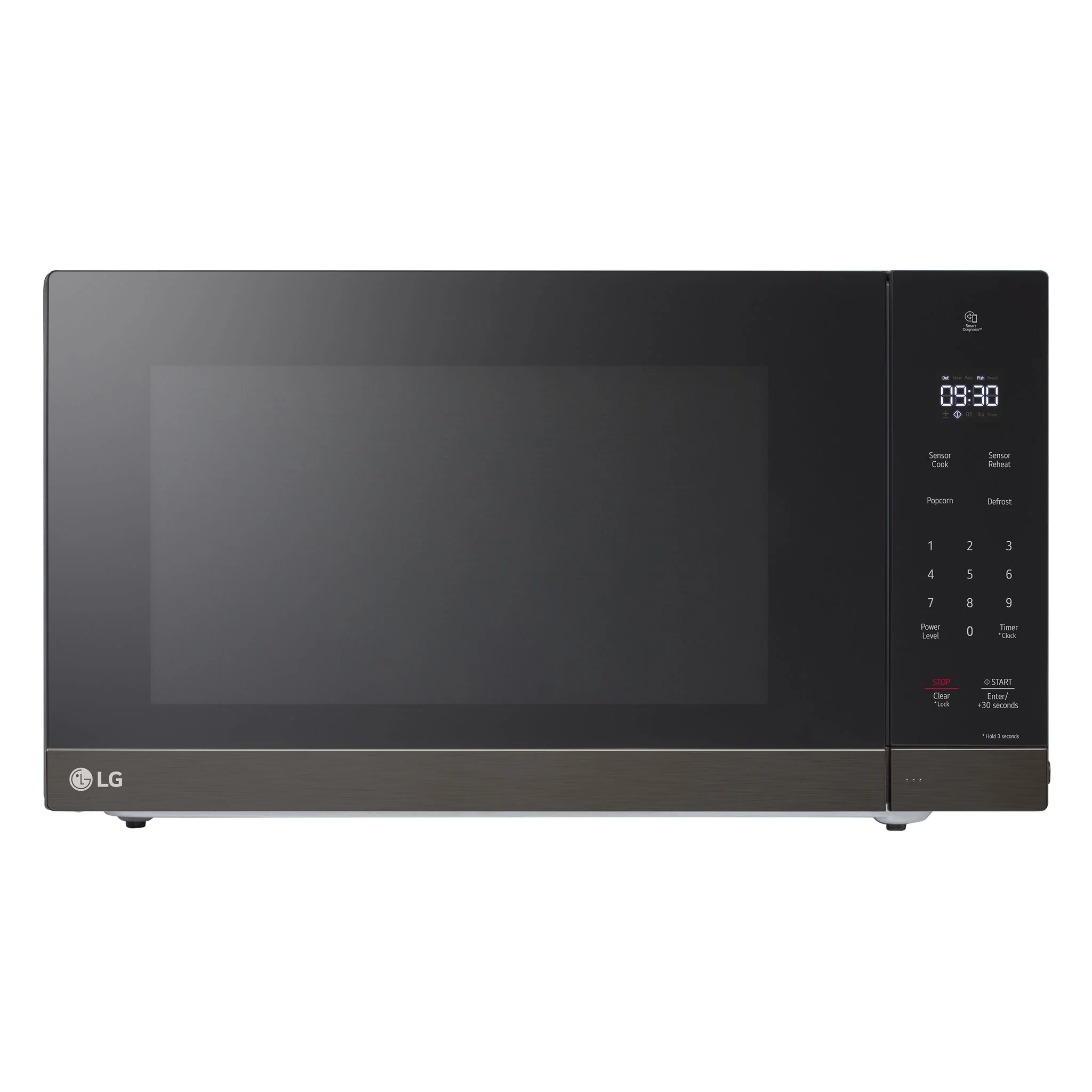 LG Black Stainless Steel NeoChef Countertop Microwave With Smart Inverter (2.0 Cu.Ft) - MSER2090D - Image 2