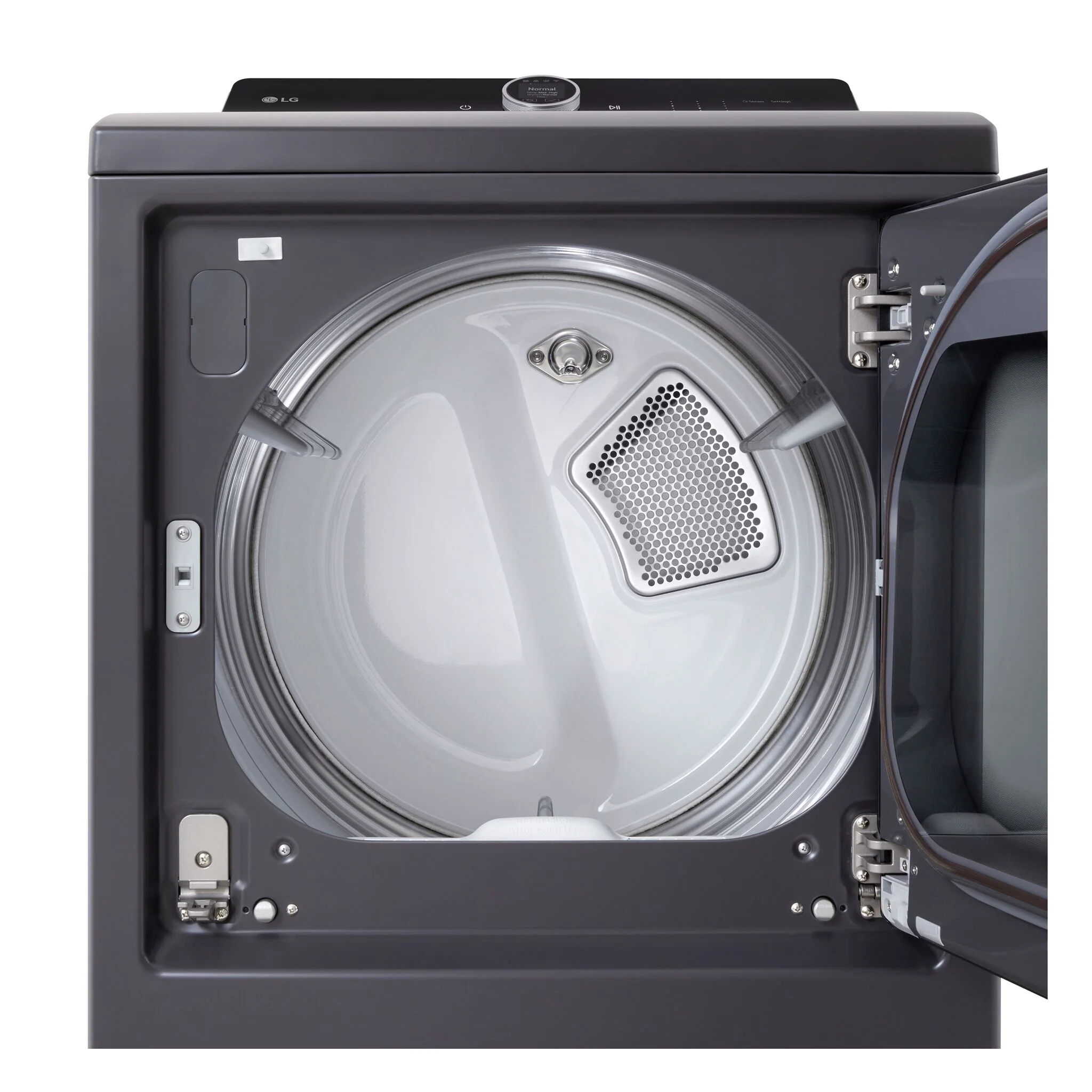 LG Matte Black Electric Dryer with EasyLoad™ Door (7.3 Cu.ft) - DLEX8600BE - Image 5