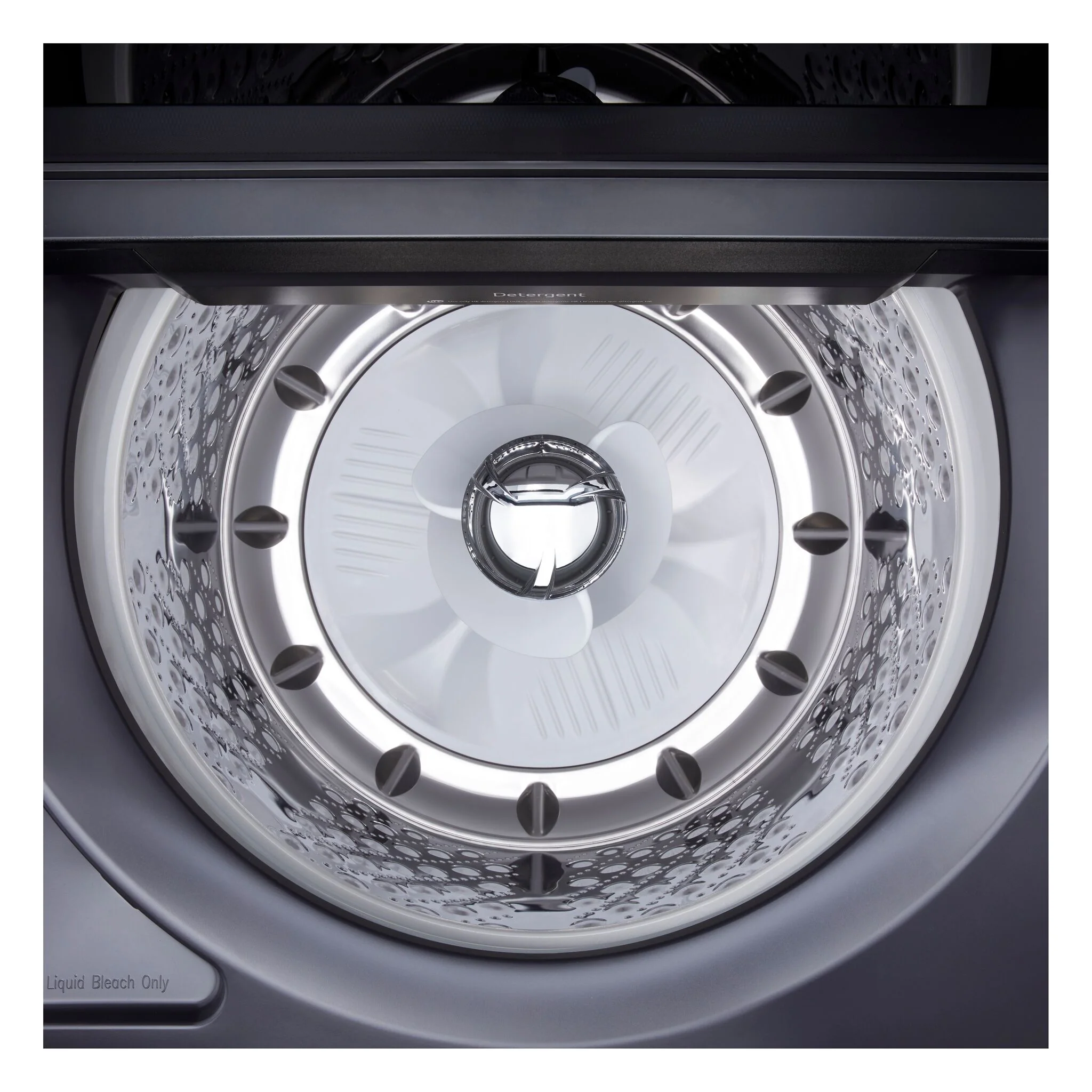 LG Matte Black Top Load Washer with 4-Way™ Agitator (6.1 cu. ft.) - WT8405CB - Image 4