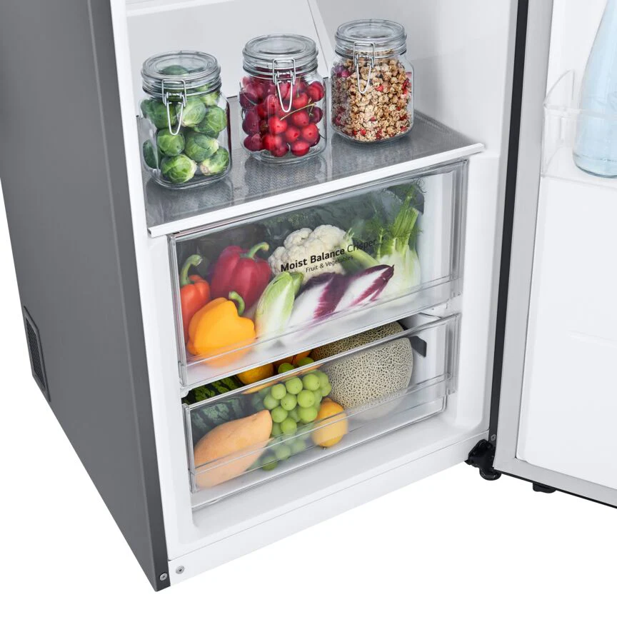 LG 23.5" 13.6 Cu. Ft. Platinum Silver Steel Counter-Depth Column Refrigerator - LRONC1404V - Image 9