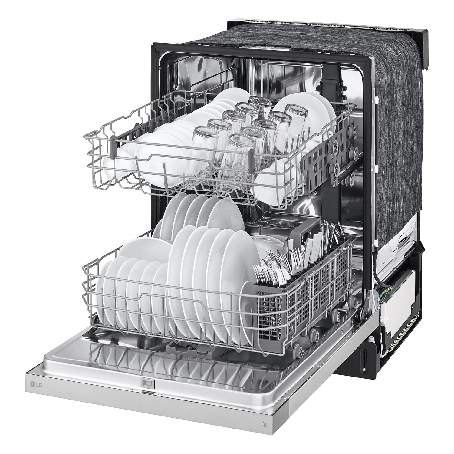 LG Platinum Steel Dishwasher with SenseClean(TM) and Dynamic Dry™ - LDFC2423V - Image 7