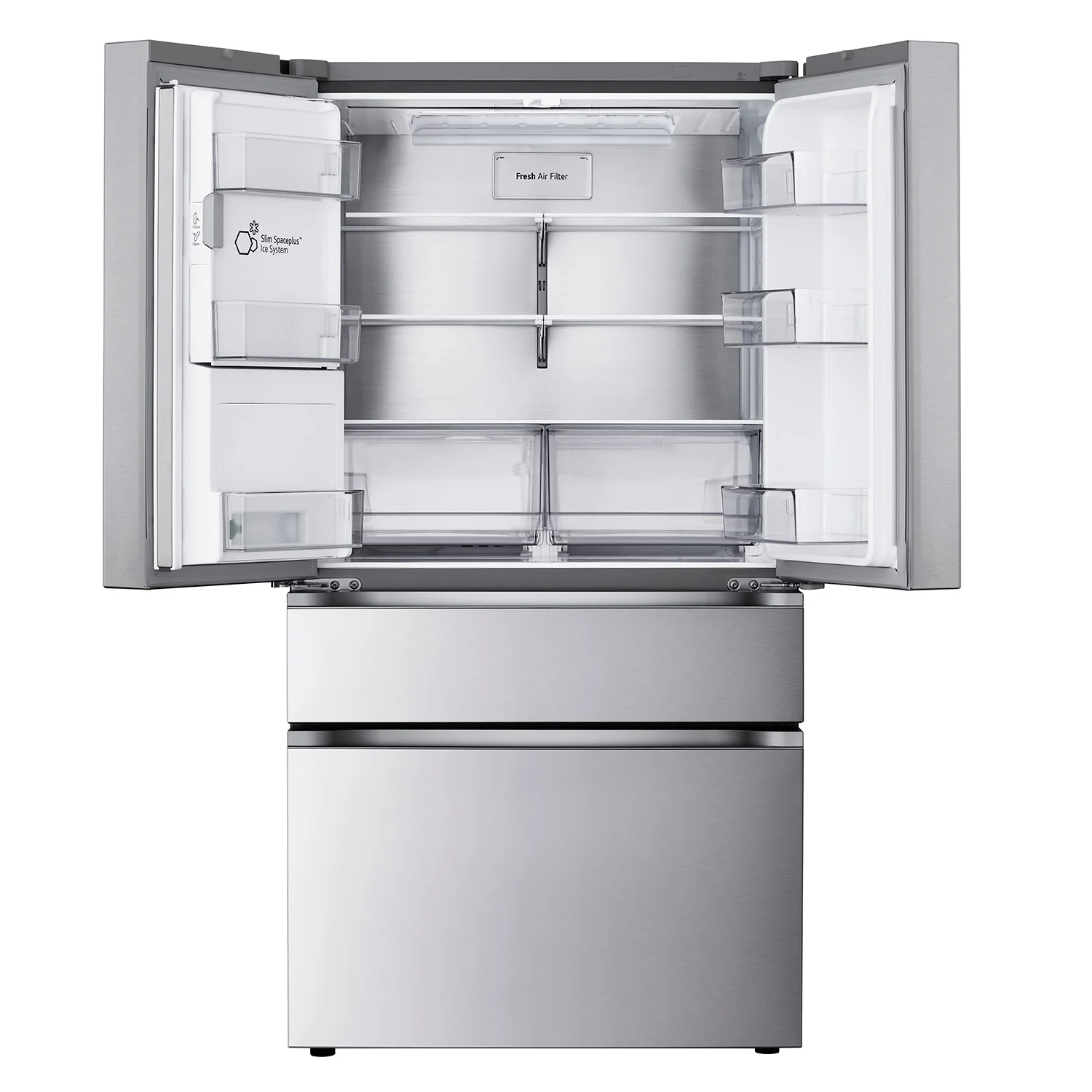 LG 36" 29 Cu. Ft. PrintProof Stainless Steel 4-Door French Door Refrigerator - LF29S8330S - Image 5