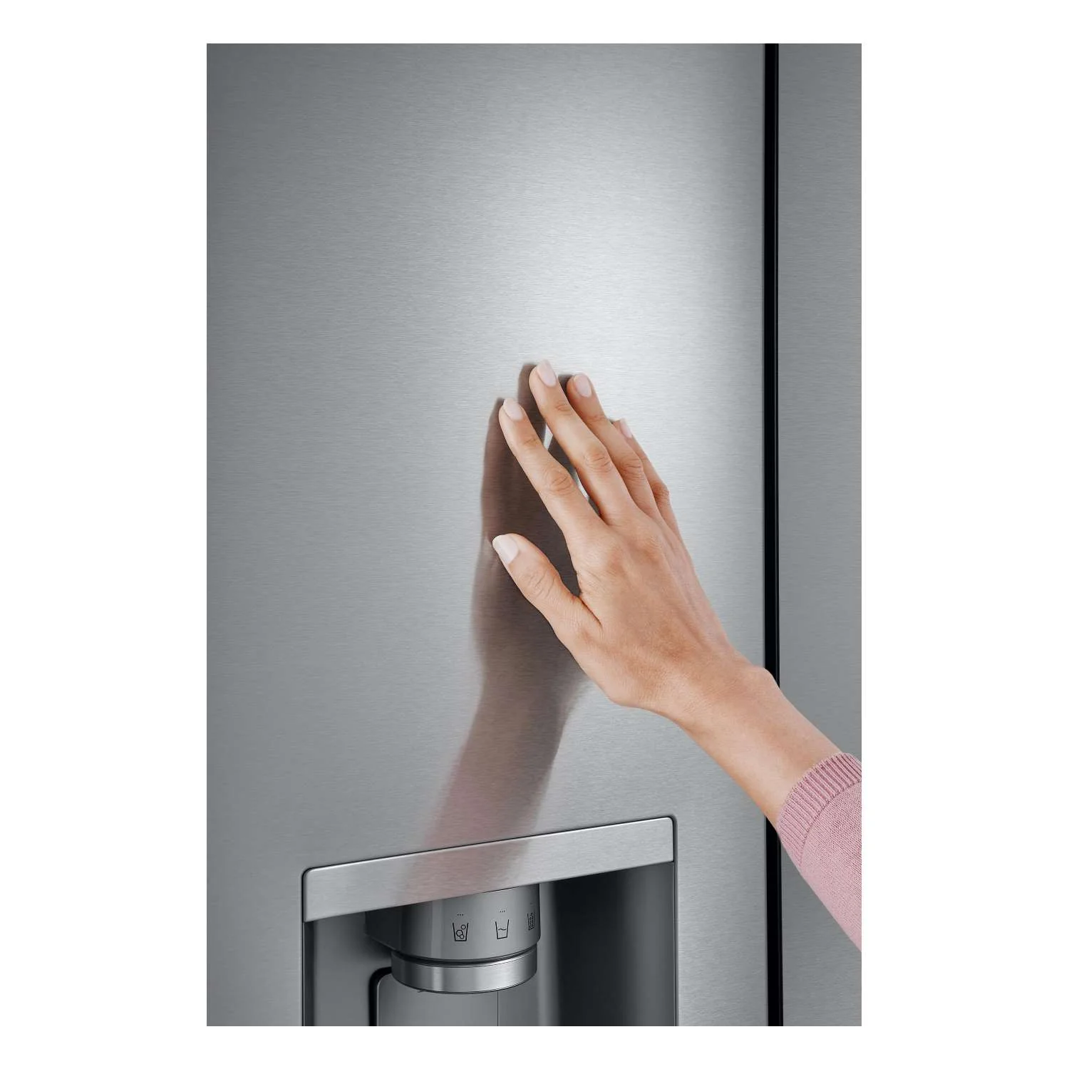 LG 35.75" 26 Cu. Ft. Stainless Steel Smart Counter-Depth MAX™ French Door Refrigerator with Four Types of Ice - LRYXC2606S - Image 10