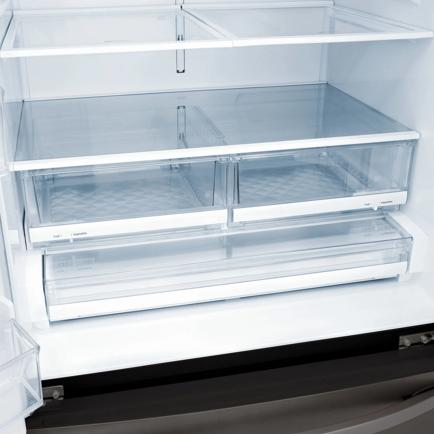 LG 36" 28 Cu. Ft. Smudge Resistant Black Stainless Steel French Door Refrigerator with Ice & Water Dispenser - LRFS28XBD - Image 8