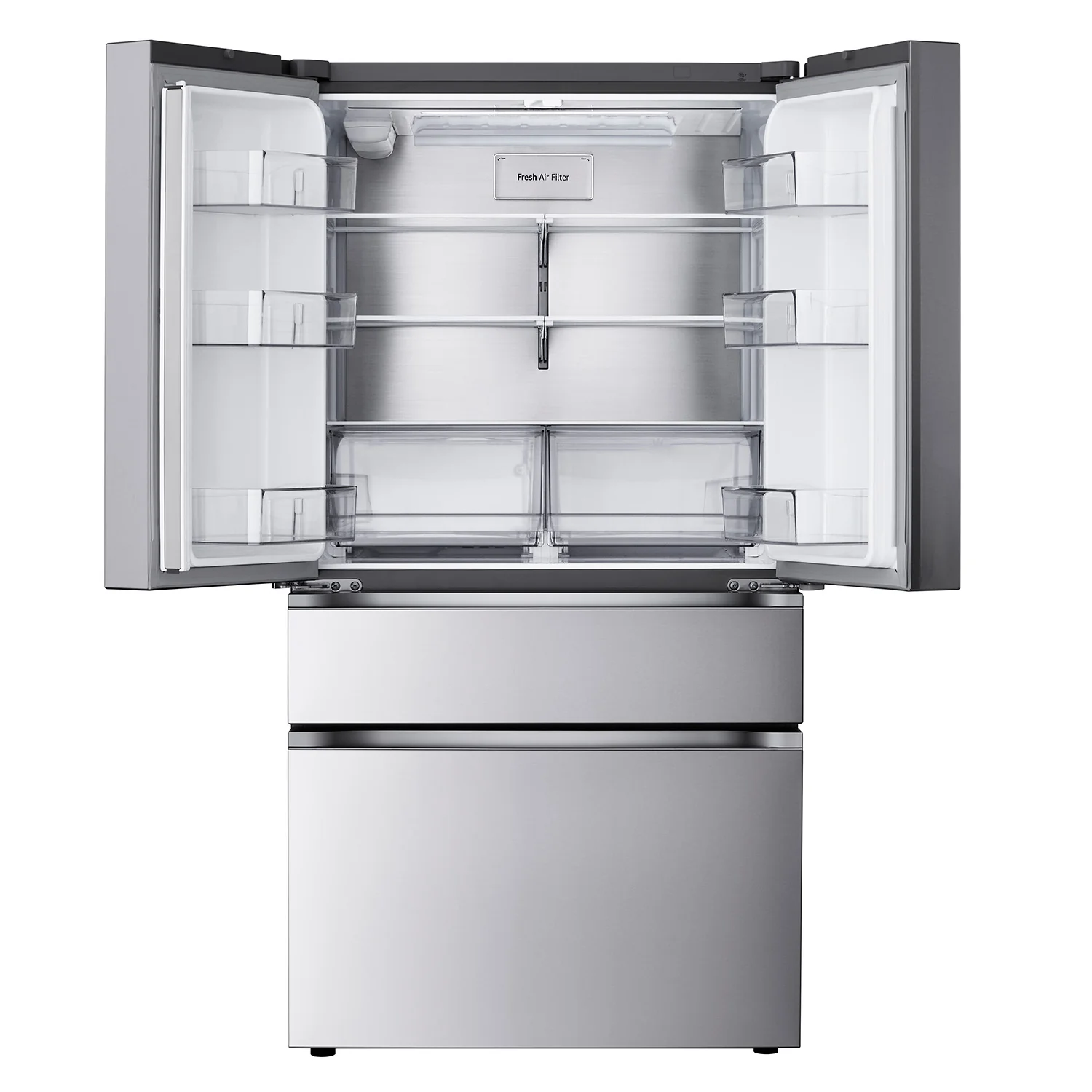 LG 36" 30 Cu. Ft. Smudge Resistant Stainless Steel 4-Door French Door Refrigerator - LF30S8210S - Image 4