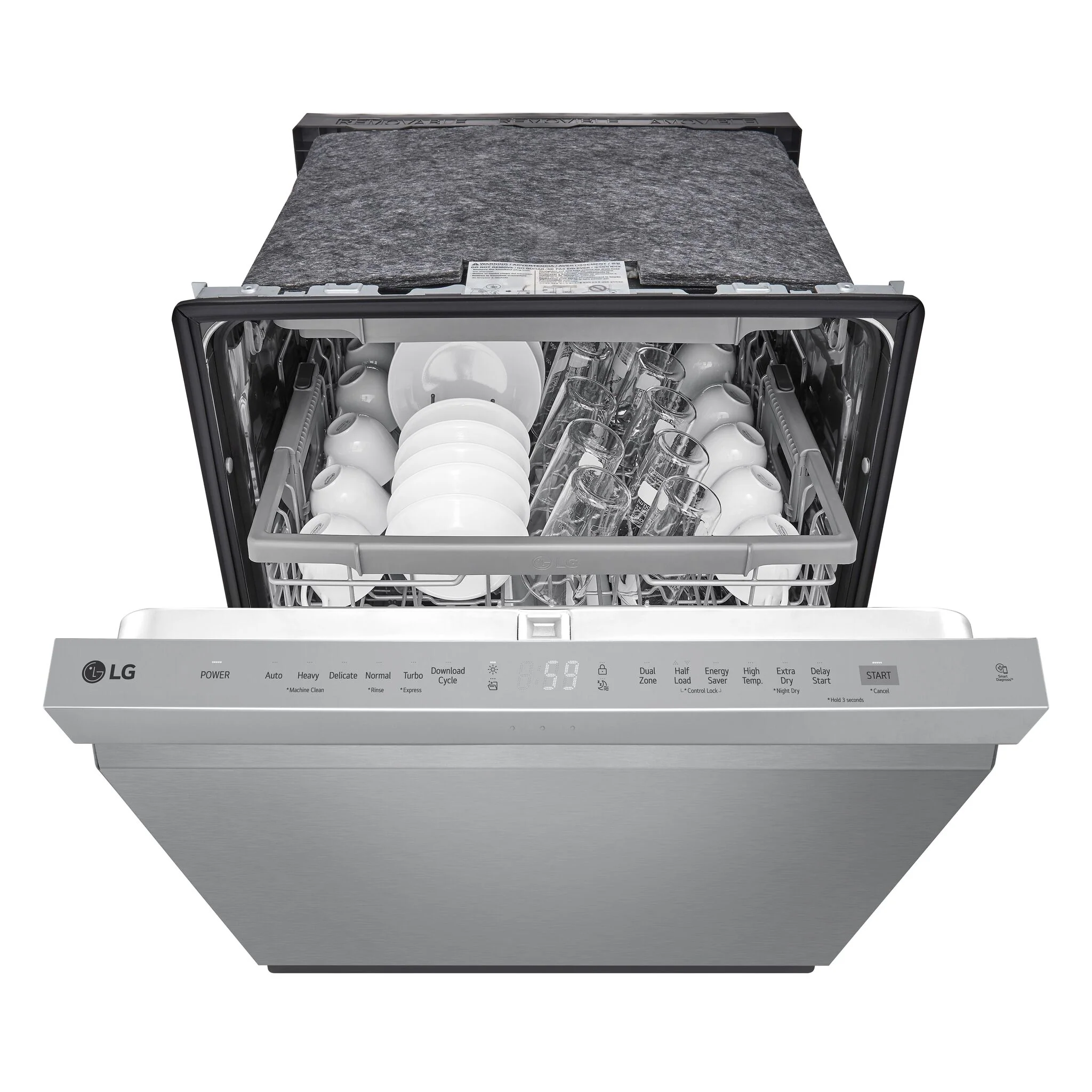 LG Smudge Resistant Stainless Steel Dishwasher with QuadWash™ - LDPN454HT - Image 6