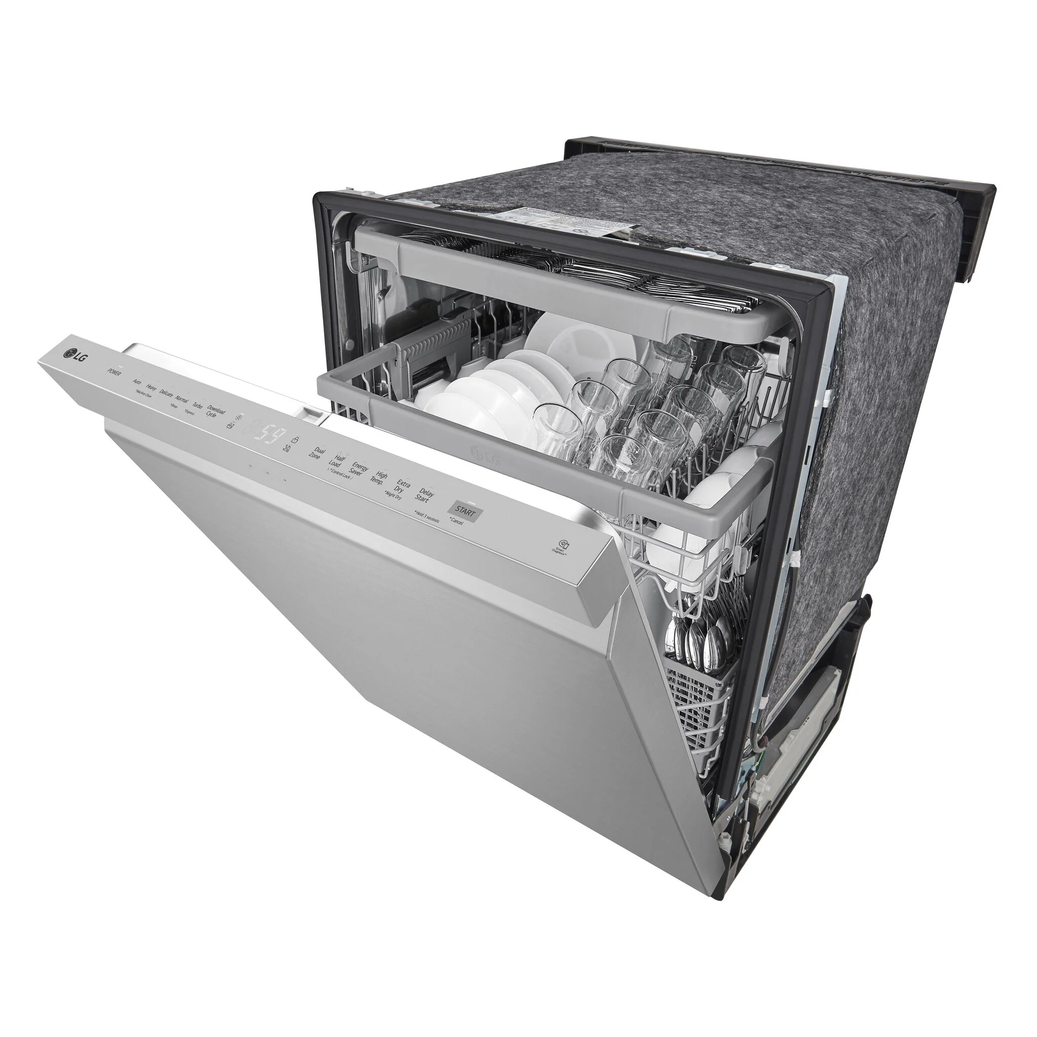 LG Smudge Resistant Stainless Steel Dishwasher with QuadWash™ - LDPN454HT - Image 9