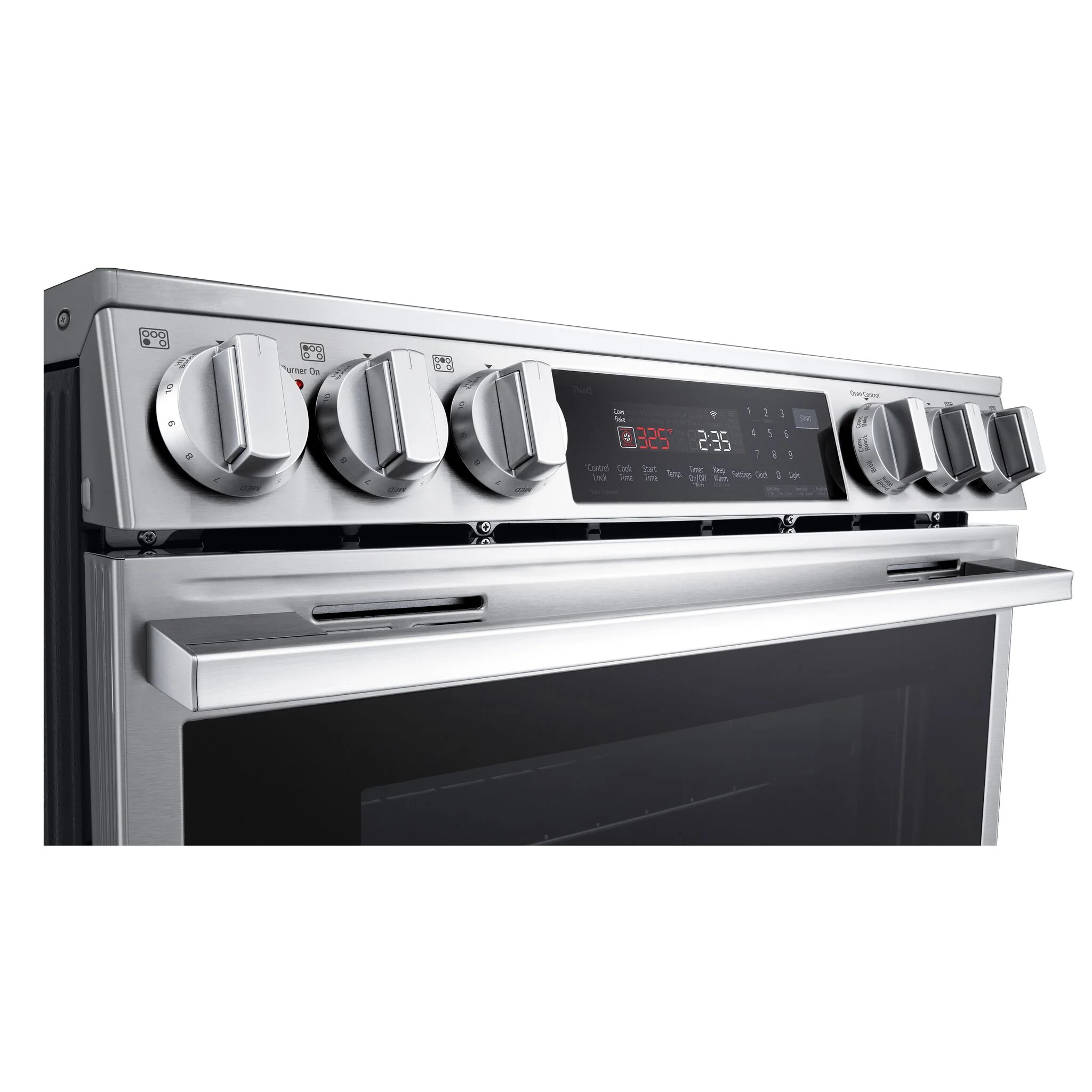 LG Smudge Resistant Stainless Steel Slide-In Induction Range with Air Sous Vide and Air Fry (6.3 Cu.Ft) - LSIL6336XE - Image 6