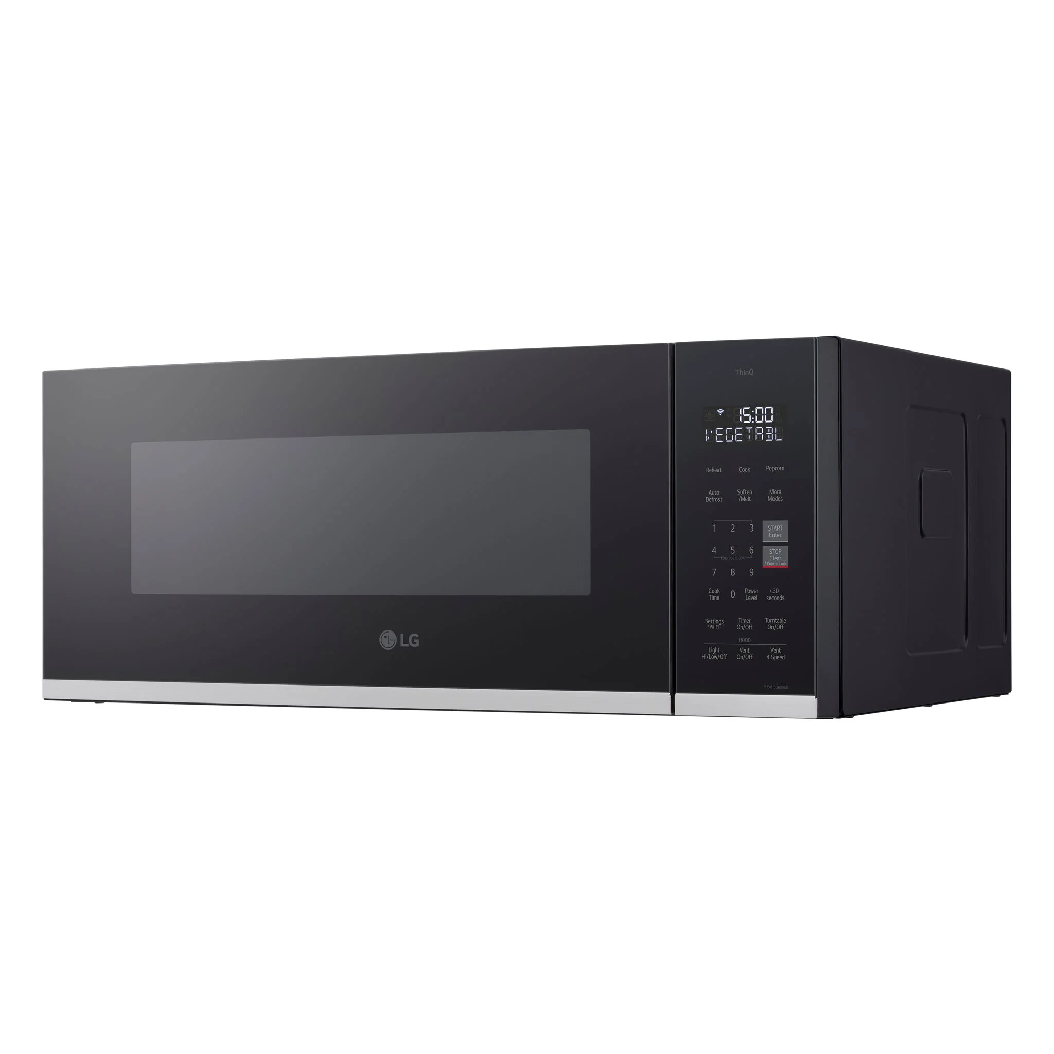 LG Smudge Resistant Stainless Steel Slim Over-the-Range Microwave Oven with EasyClean® (1.3 cu. ft.) - MVEF1323F - Image 5