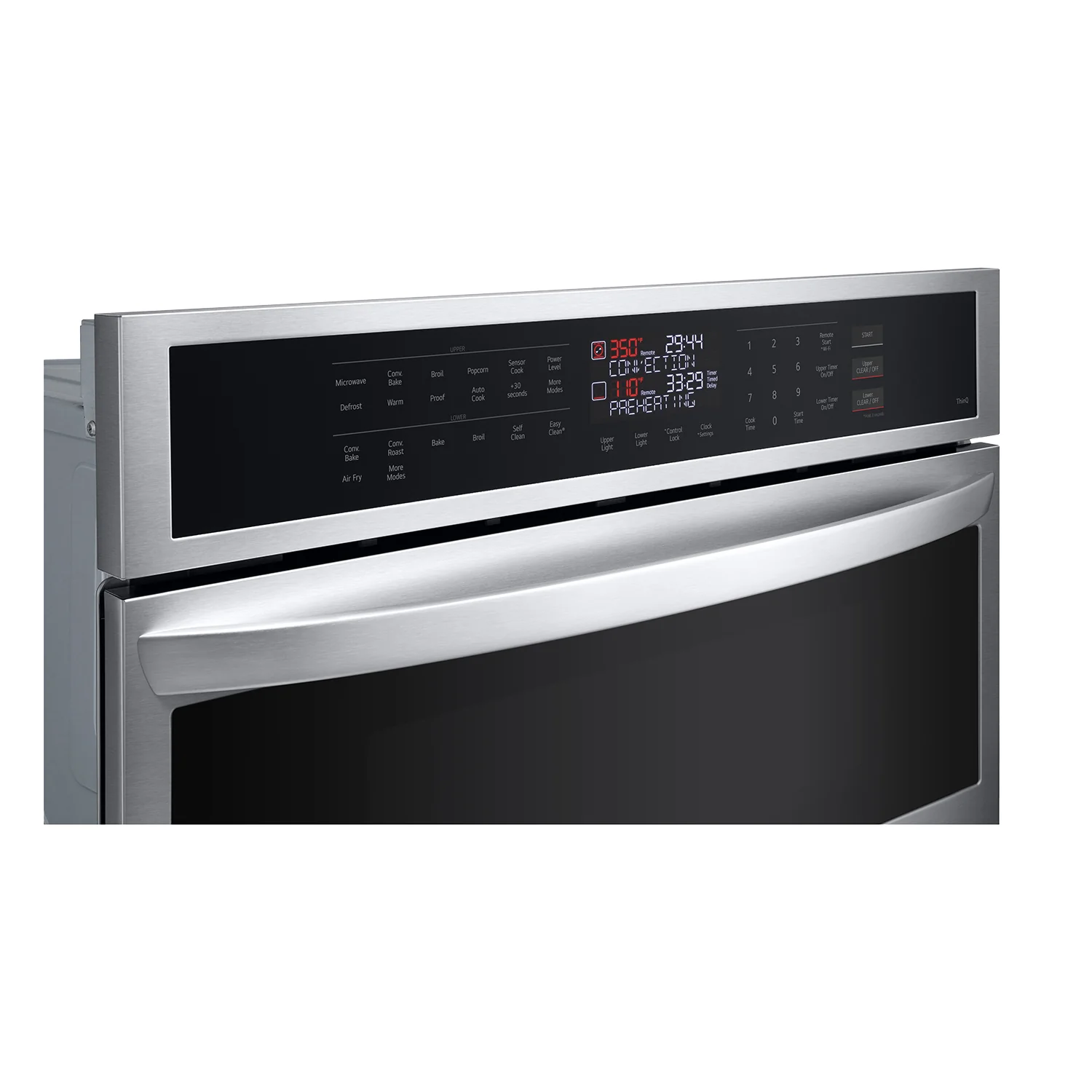 LG Smudge Resistant Stainless Steel Smart Combination Wall Oven with Fan Convection and Air Fry (6.4 Cu. Ft) - WCEP6423F - Image 9