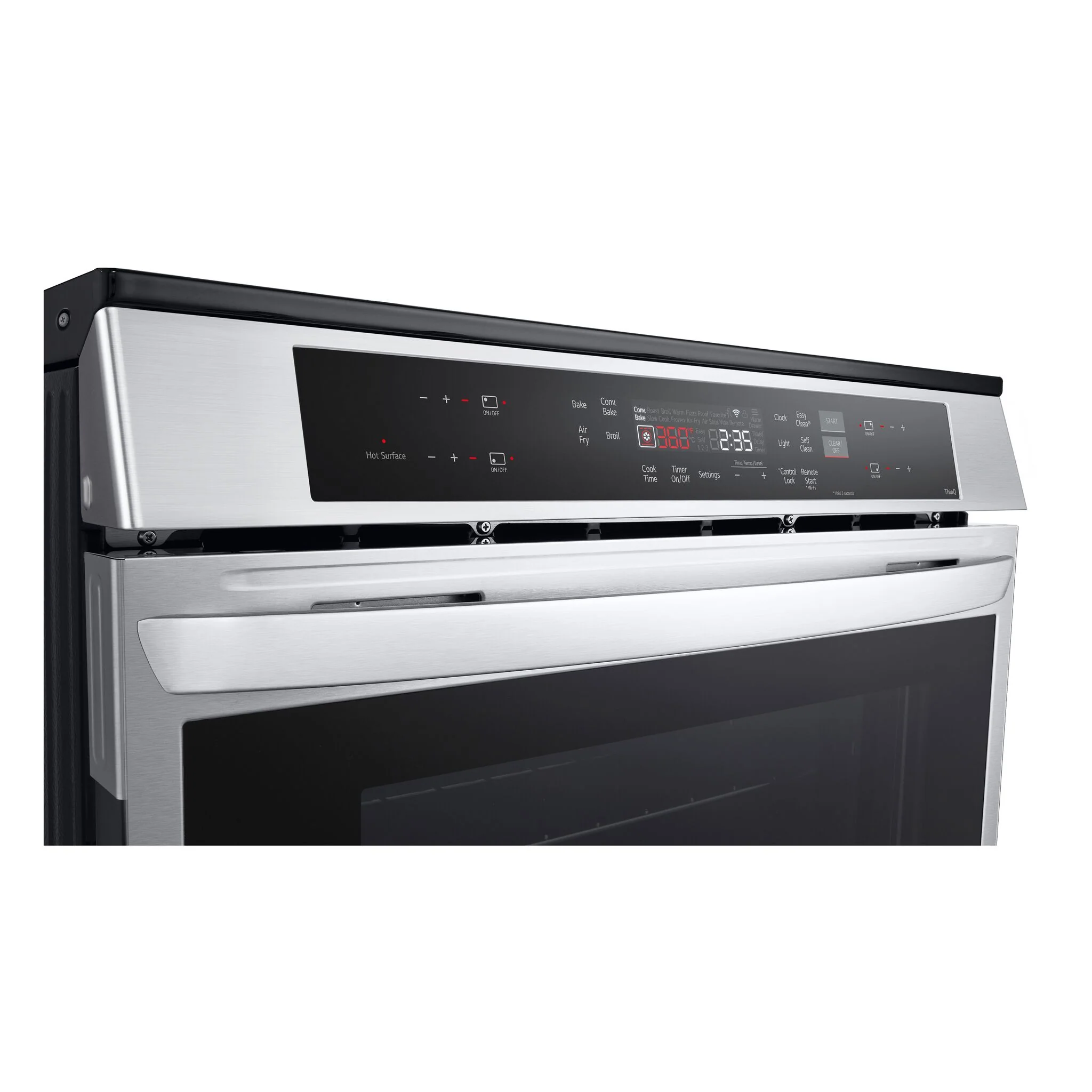 LG Smudge Resistant Stainless Steel Smart Induction Slide-in Range with True Convection and Air Fry (6.3 Cu.Ft) - LSIL6332FE - Image 6