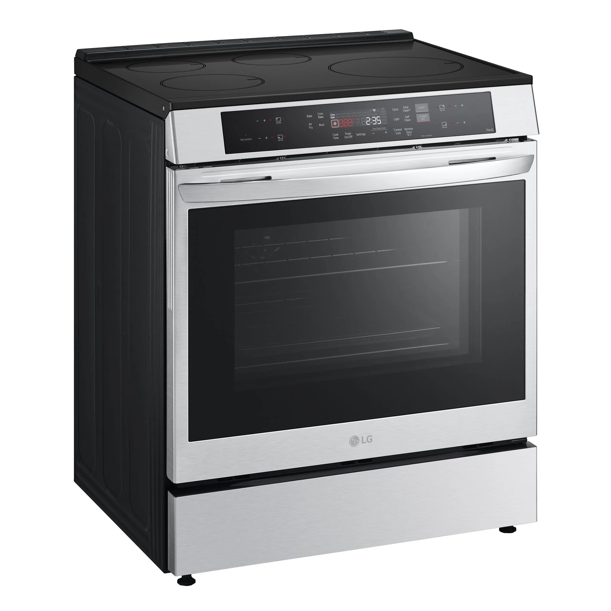 LG Smudge Resistant Stainless Steel Smart Induction Slide-in Range with True Convection and Air Fry (6.3 Cu.Ft) - LSIL6332FE - Image 8