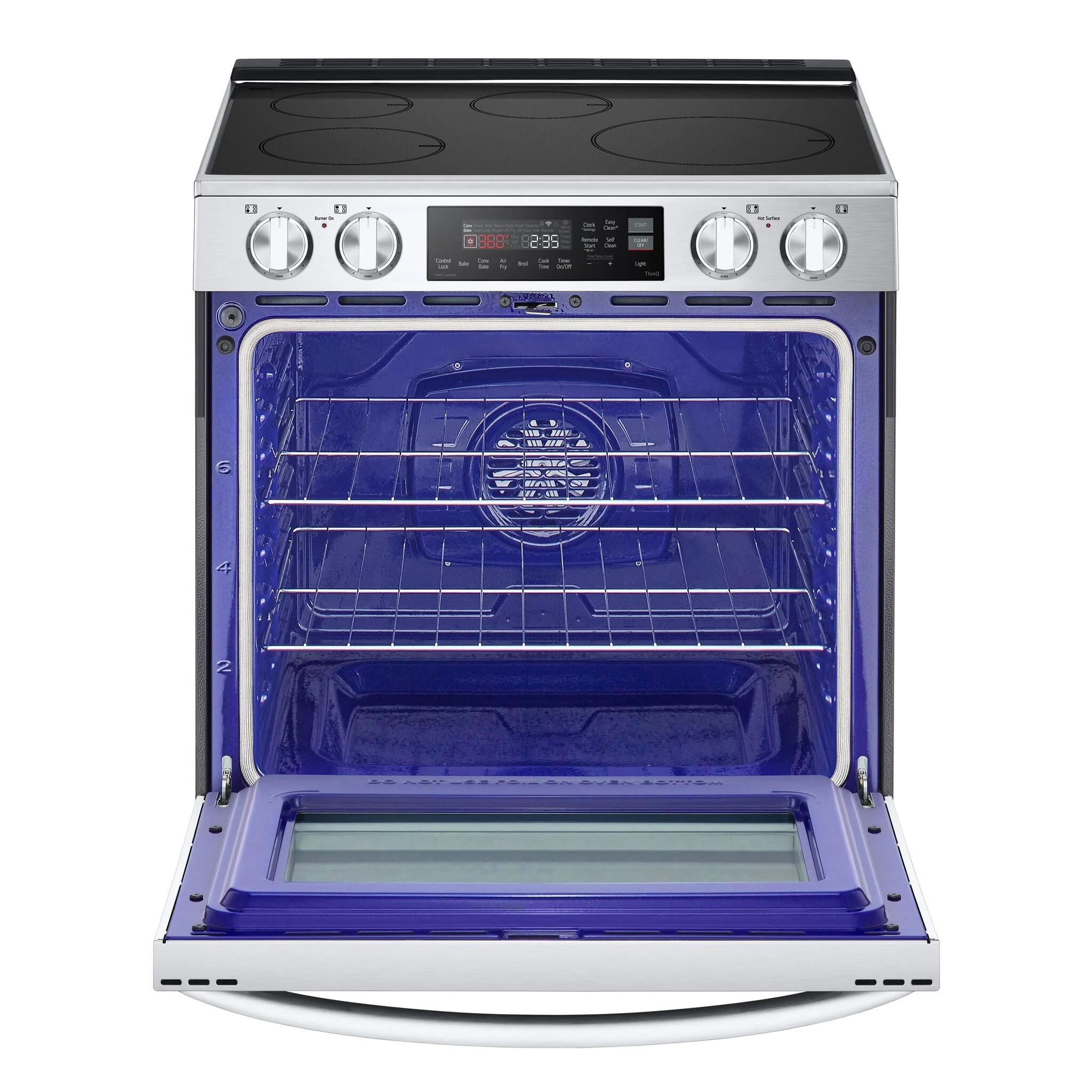 LG Smudge Resistant Stainless Steel Smart Slide-in Induction Range with ProBake Convection® ( 6.3 cu. ft.) - LSIL6334F - Image 2