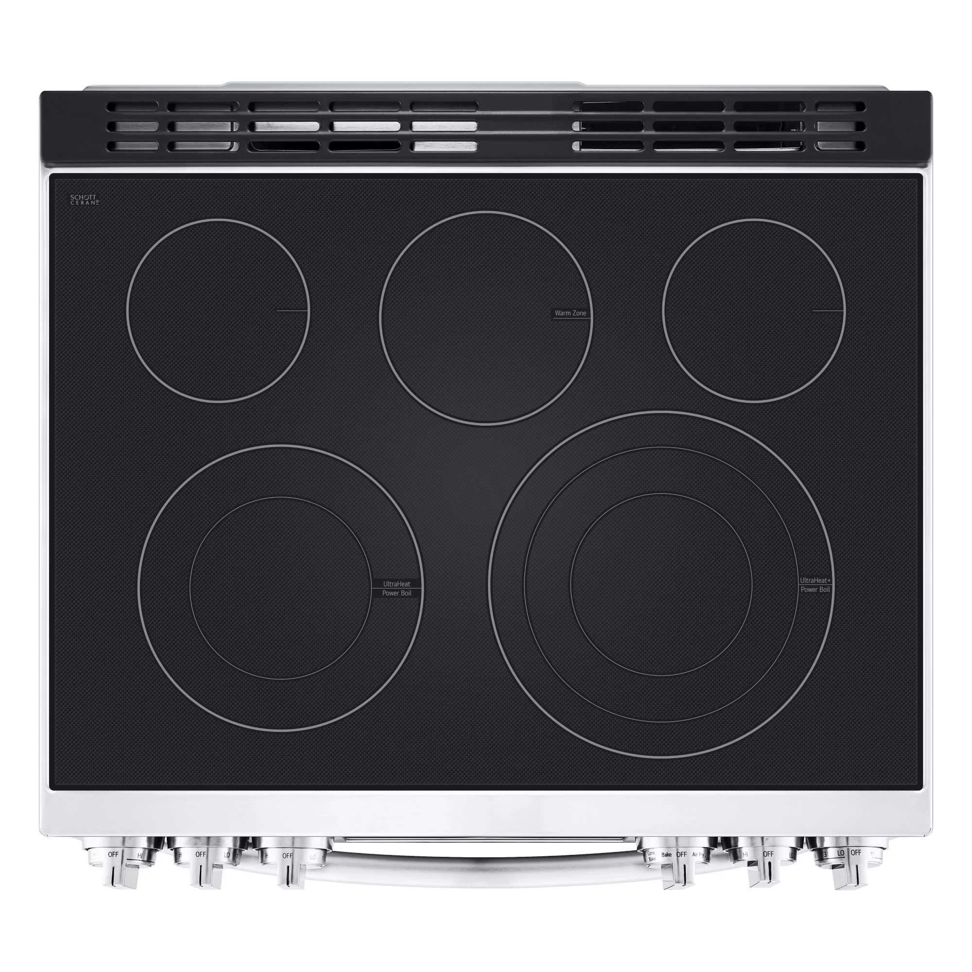 LG Smudge Resistant Stainless Steel Smart Wi-Fi Enabled ProBake Convection® InstaView™ Electric Slide-in Range with Air Sous Vide and AirFry (6.3 Cu.Ft.) - LSEL6337F - Image 6