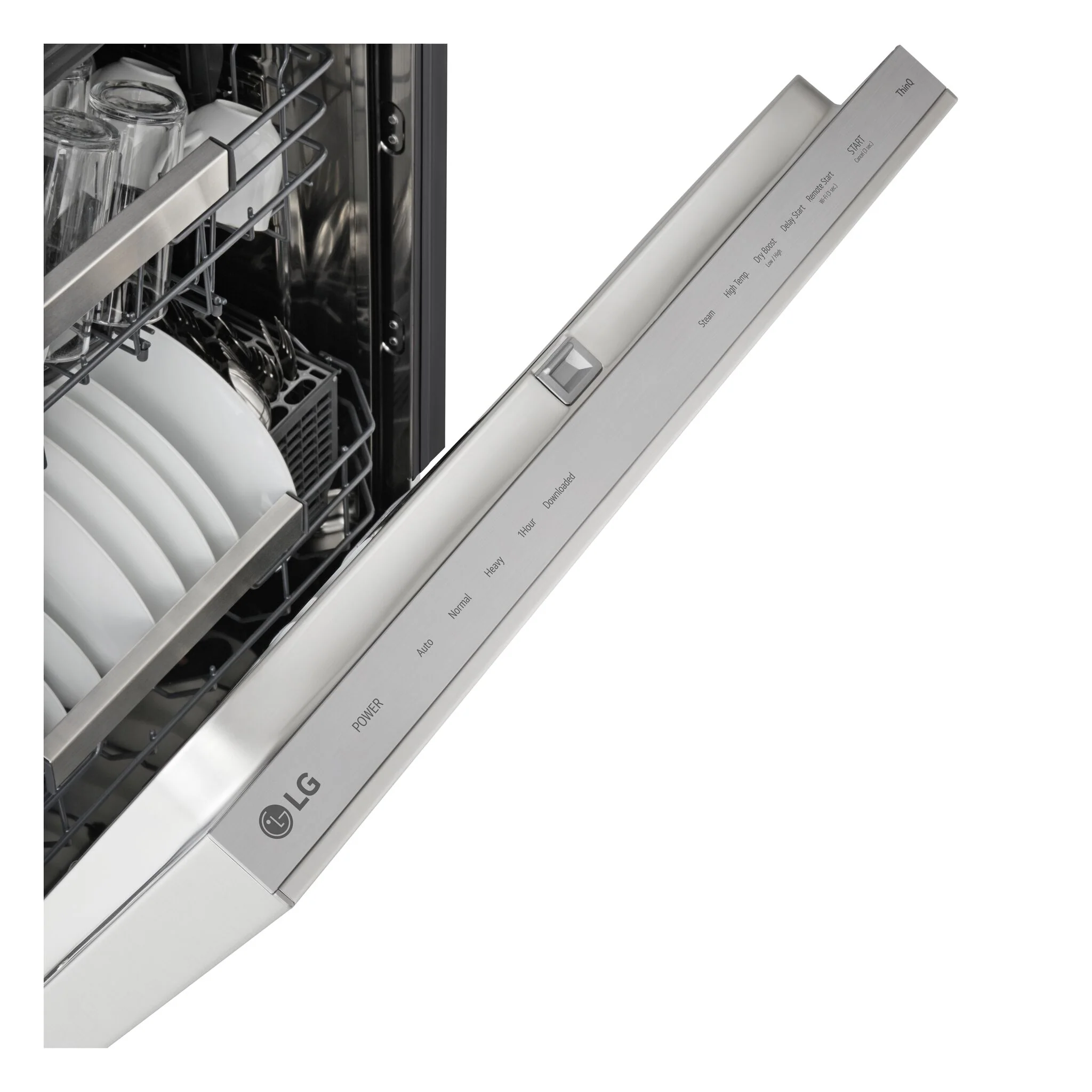 LG Stainless Steel 24" Top Control Dishwasher with QuadWash® - LDNPM654S - Image 10