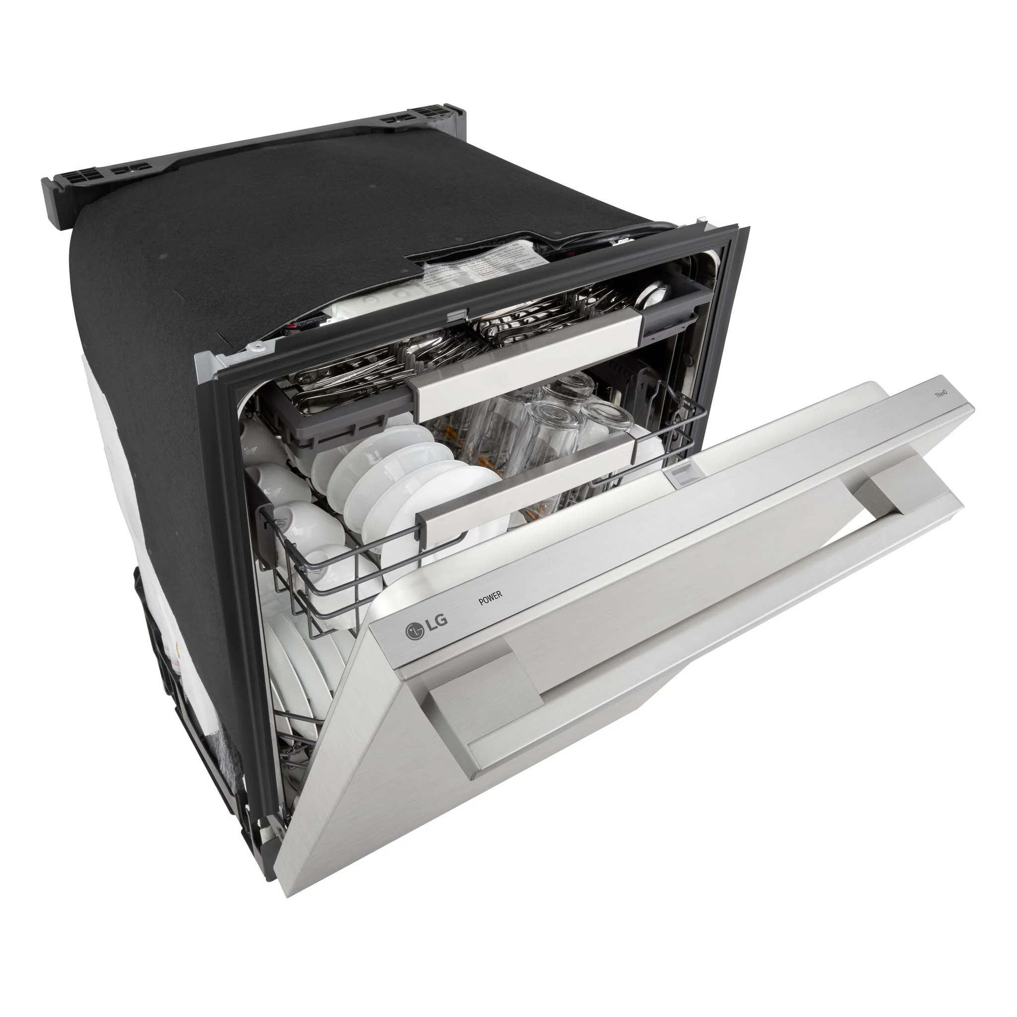 LG Stainless Steel 24" Top Control Dishwasher with TrueSteam® - LDNTH862S - Image 9