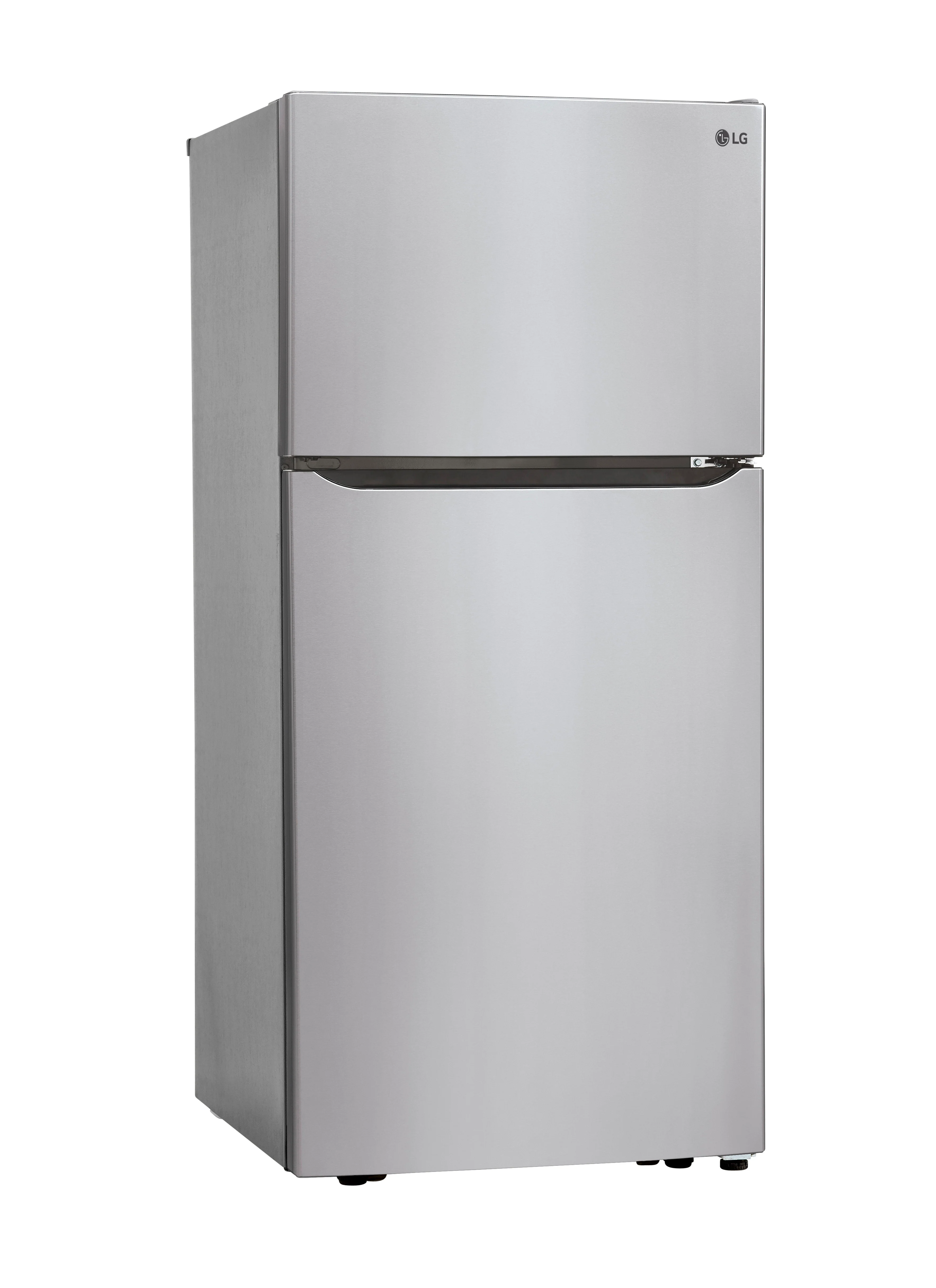 LG 30" 20 Cu. Ft. Stainless Steel  Top-Freezer Refrigerator - LTCS20020S - Image 2