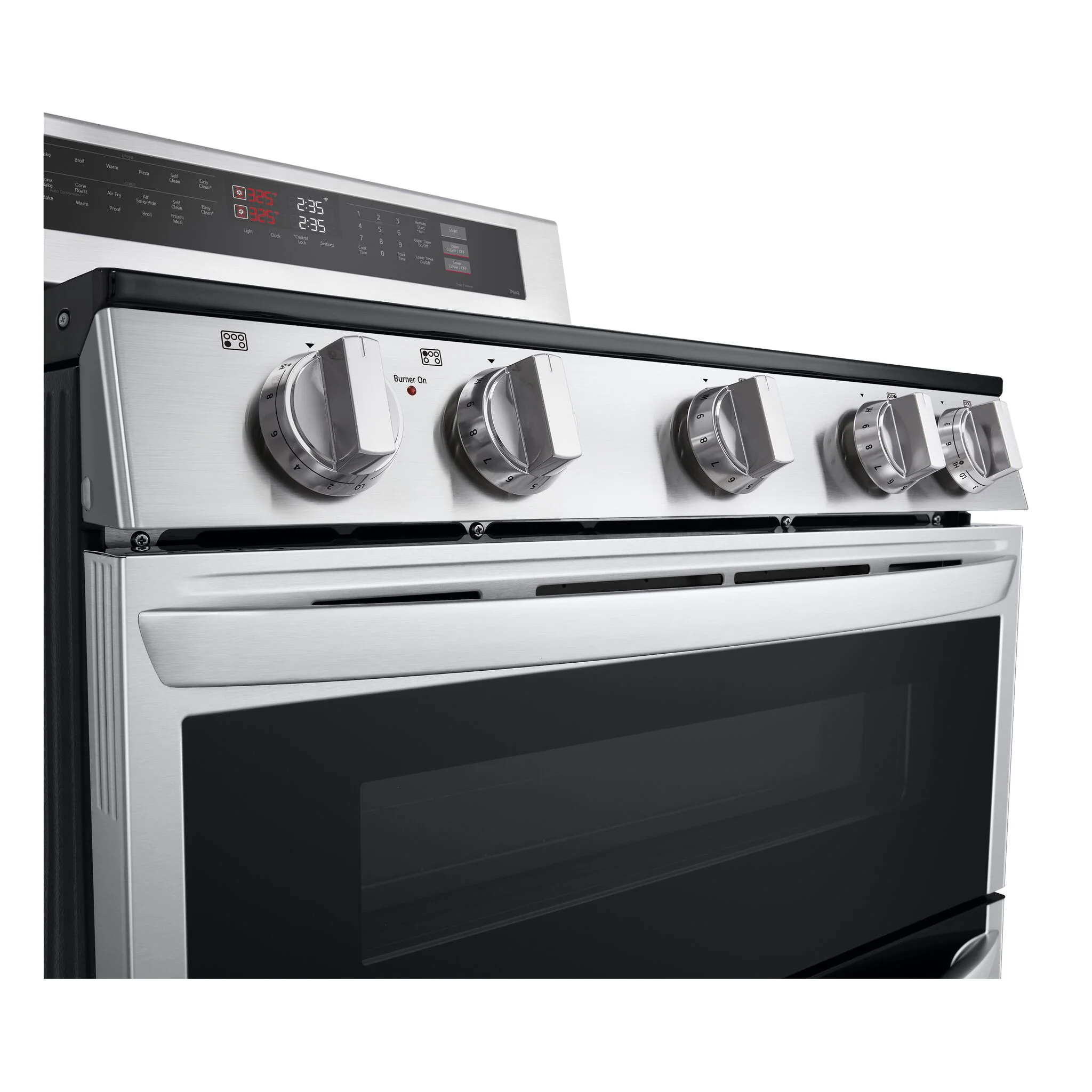 LG Stainless Steel Electric Double Oven Freestanding Range with ProBake Convection® and Air Fry (7.3 Cu.Ft) - LDEL7324SE - Image 6