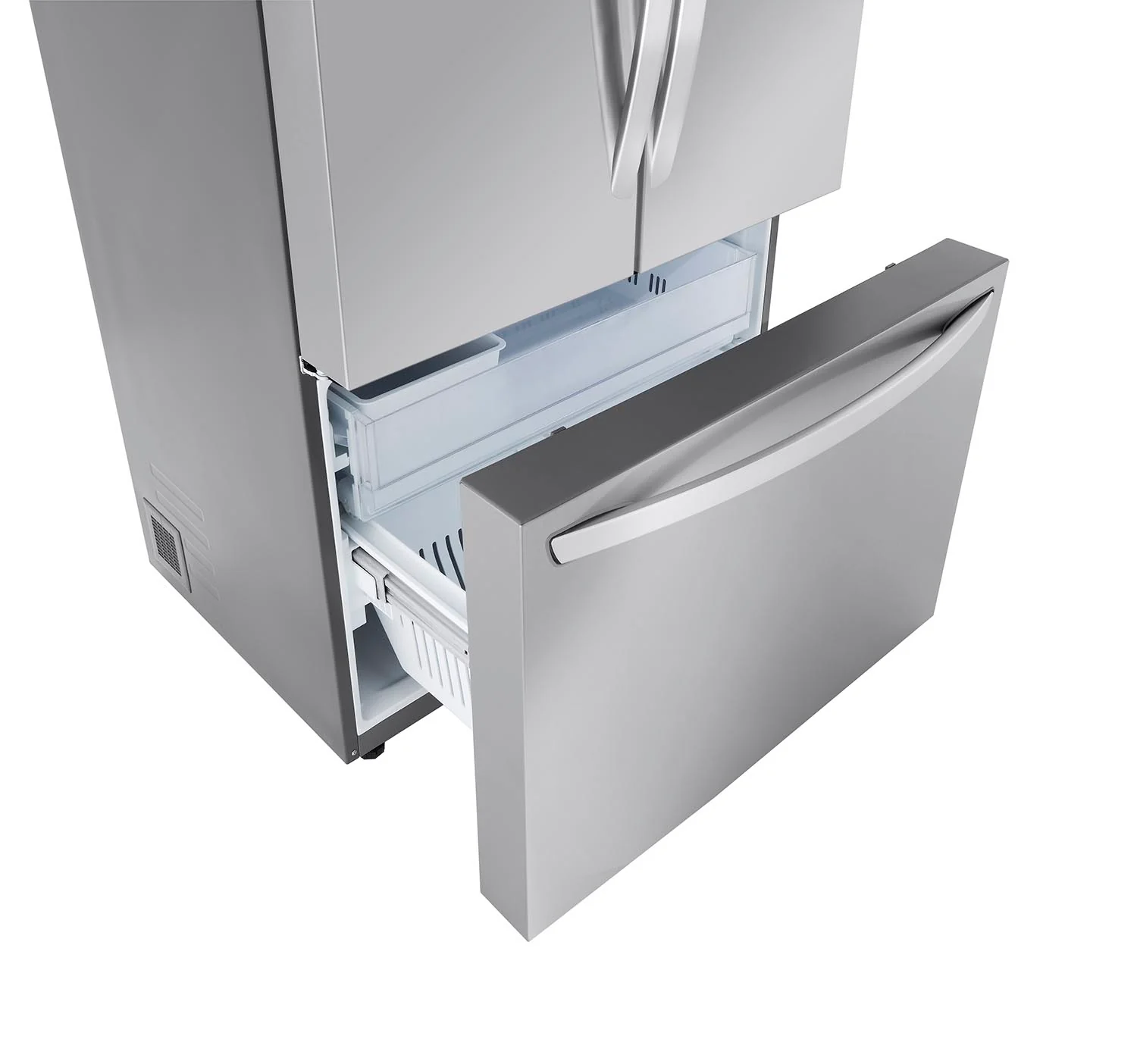 LG 35.75" 27 Cu. Ft. Stainless Steel Smart Counter-Depth MAX™ French Door Refrigerator - LRFLC2706S - Image 10