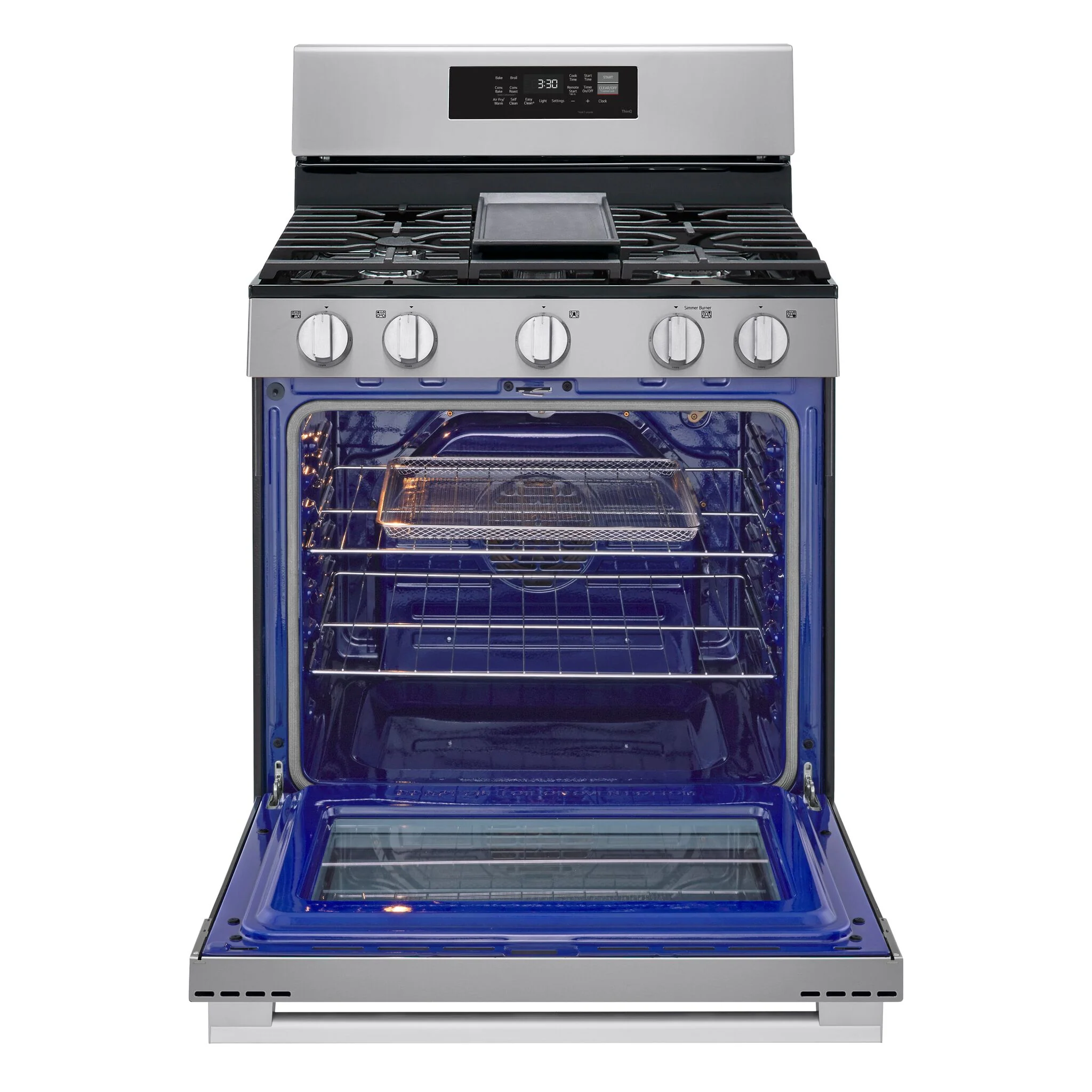 LG Stainless Steel Gas Range with ProBake Convection® (6.3 cu ft.) - LRGN6323Y - Image 12