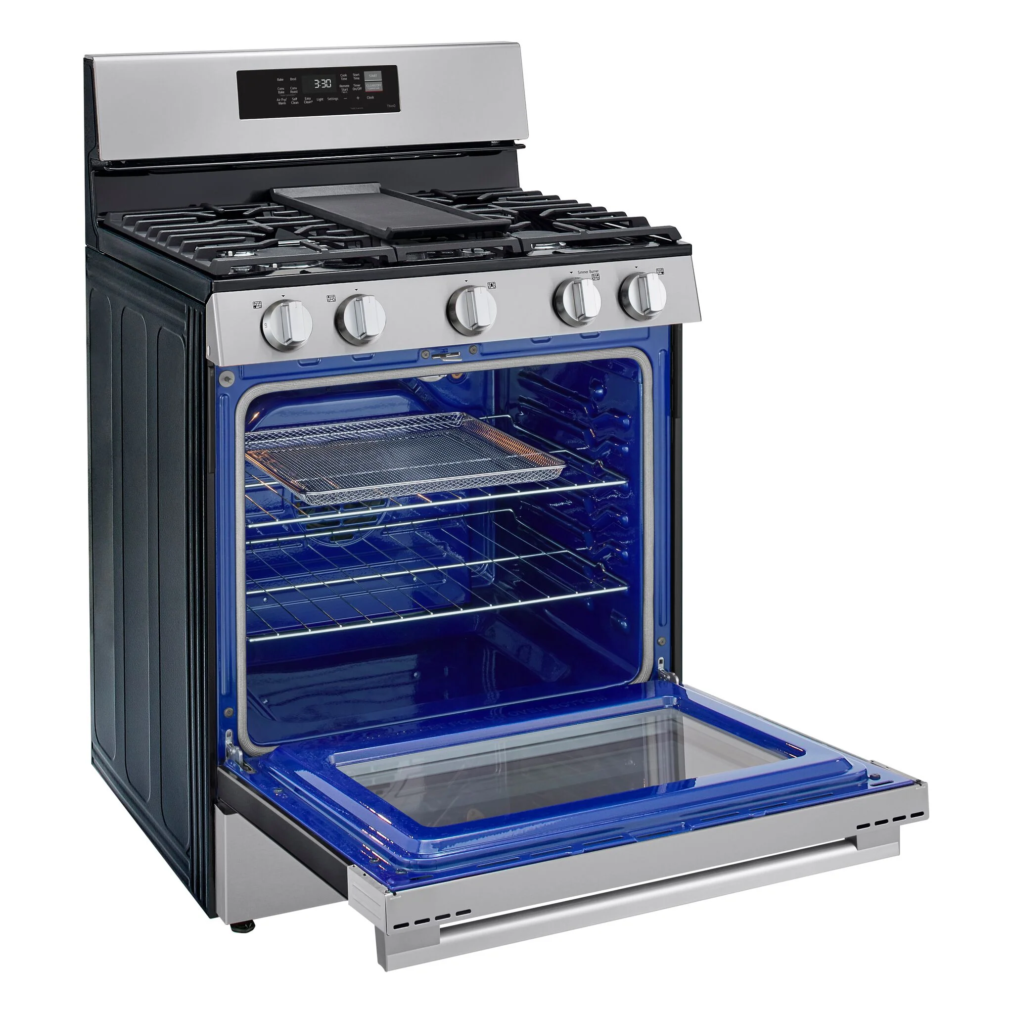 LG Stainless Steel Gas Range with ProBake Convection® (6.3 cu ft.) - LRGN6323Y - Image 13