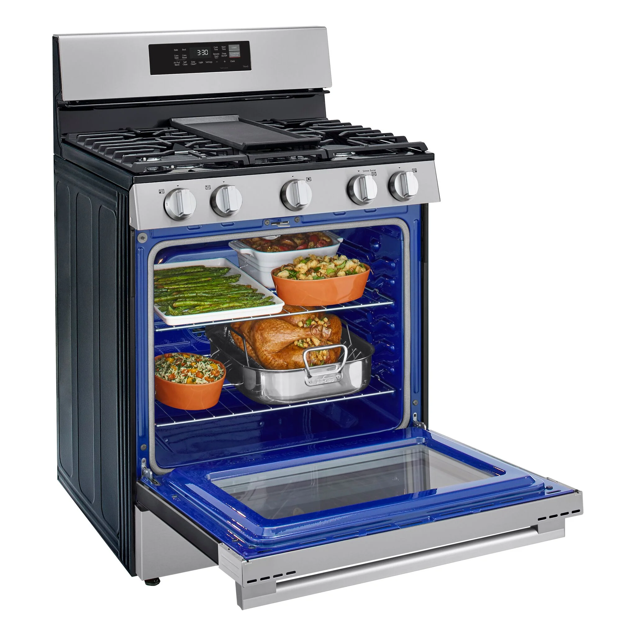 LG Stainless Steel Gas Range with ProBake Convection® (6.3 cu ft.) - LRGN6323Y - Image 15