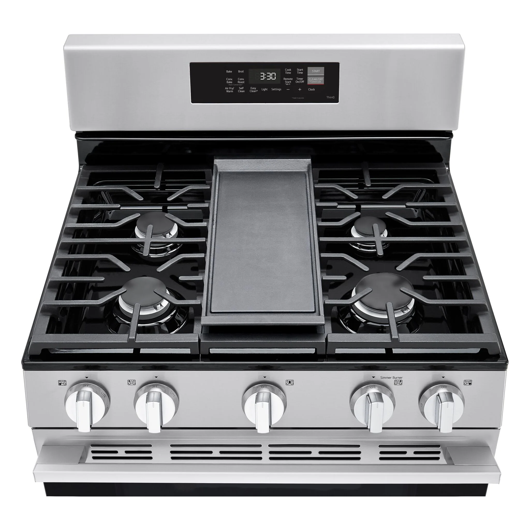LG Stainless Steel Gas Range with ProBake Convection® (6.3 cu ft.) - LRGN6323Y - Image 6