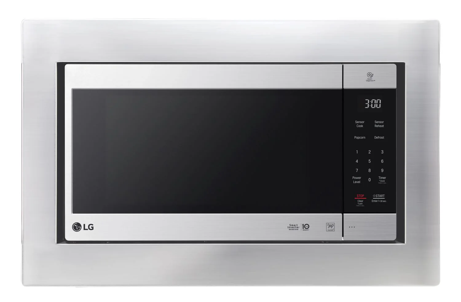 LG Stainless Steel Microwave Trim Kit - MK2030NST - Image 4