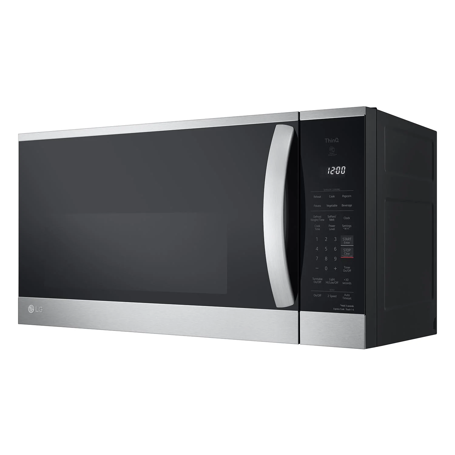 LG Stainless Steel Over-the-Range Smart Microwave 1.8 Cu. - MVEM1825F - Image 2