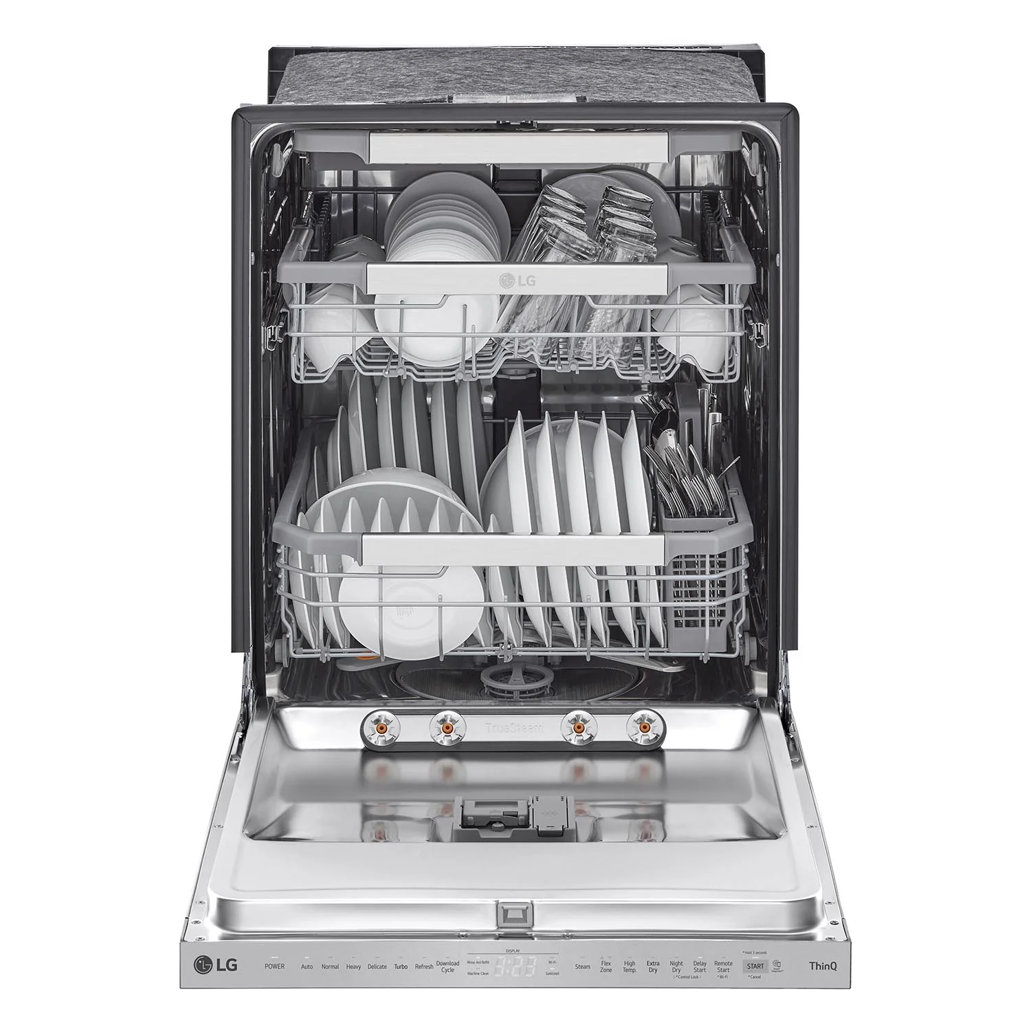LG Stainless Steel Smart Dishwasher with QuadWash™ Pro, TrueSteam® and Dynamic Dry™- LDPS6762S - Image 3