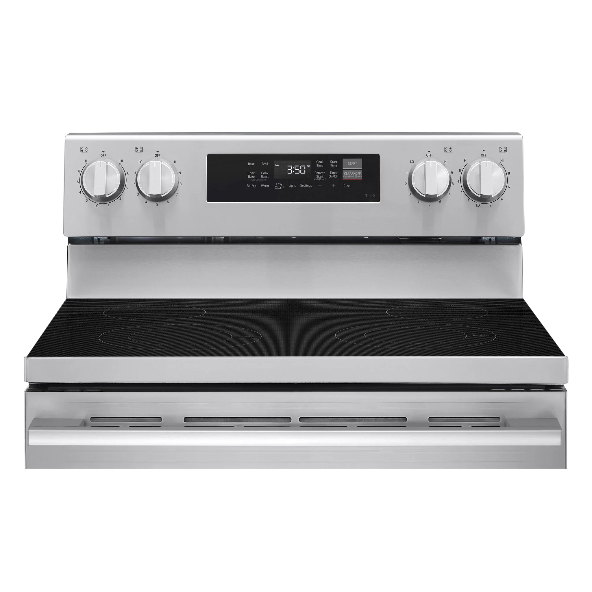 LG Stainless Steel Smart Electric Freestanding Range (6.3 cu. Ft.) - LREN6321YE - Image 8
